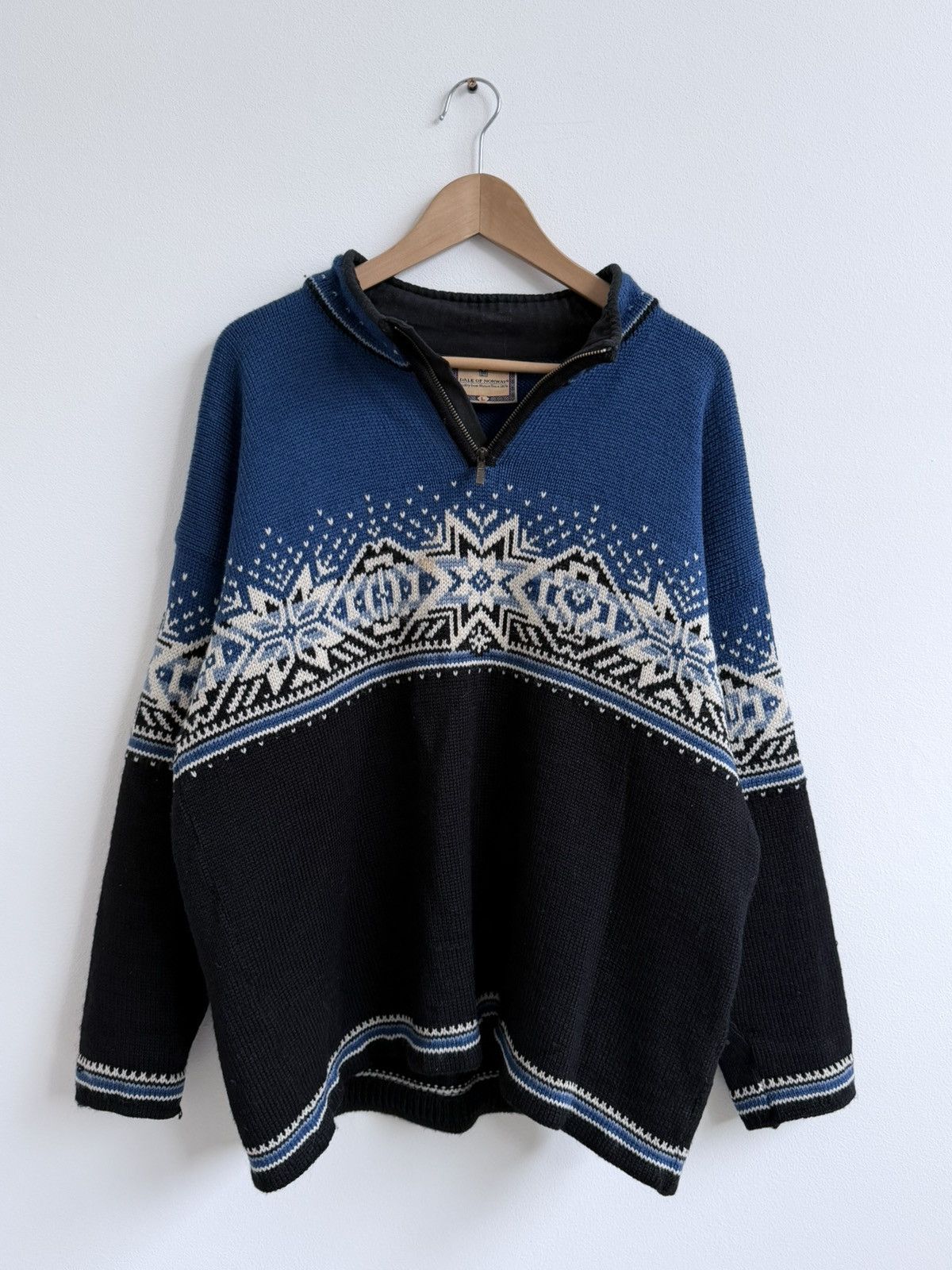 Dale Of Norway Dale Of Norway Wool Knit 1/4 Zip Sweater Size US L / EU 52-54 / 3 - 2 Thumbnail