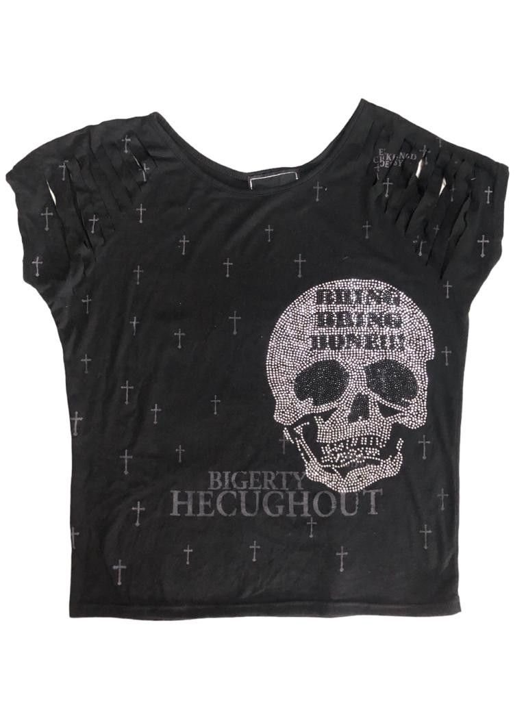Rich or Die Skull Punk Seditionaries Top