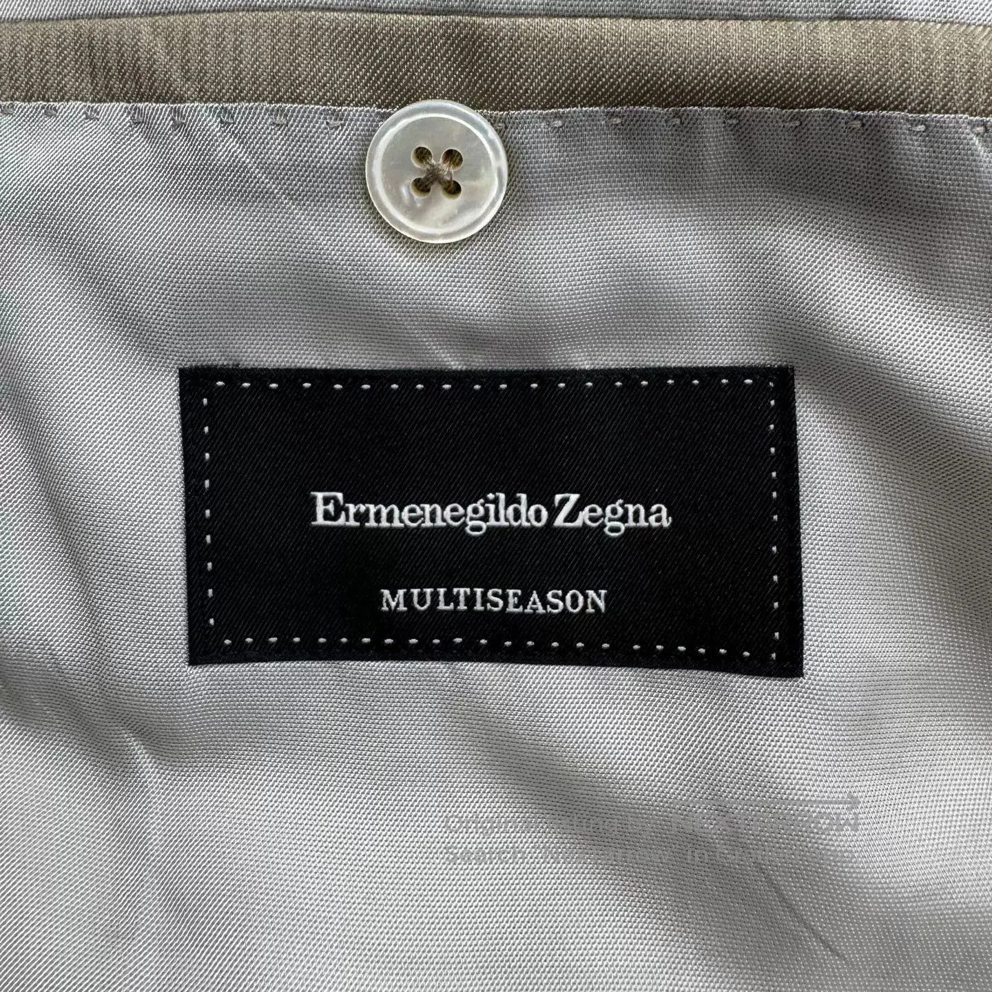 Ermenegildo Zegna Ermenegildo Zegna Check Wool Blazer. Size US M / EU 48-50 / 2 - 2 Thumbnail
