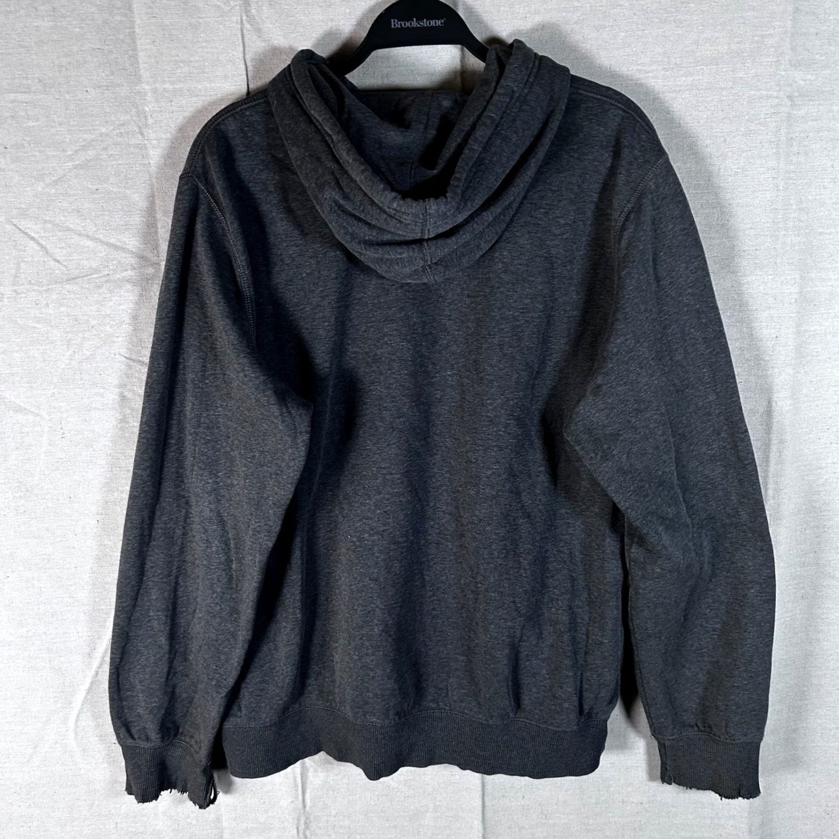Nike Nike Sportswear Mens Hoodie Sweater Gray Fleece Swoosh Pullover Large Size Size US L / EU 52-54 / 3 - 4 Thumbnail