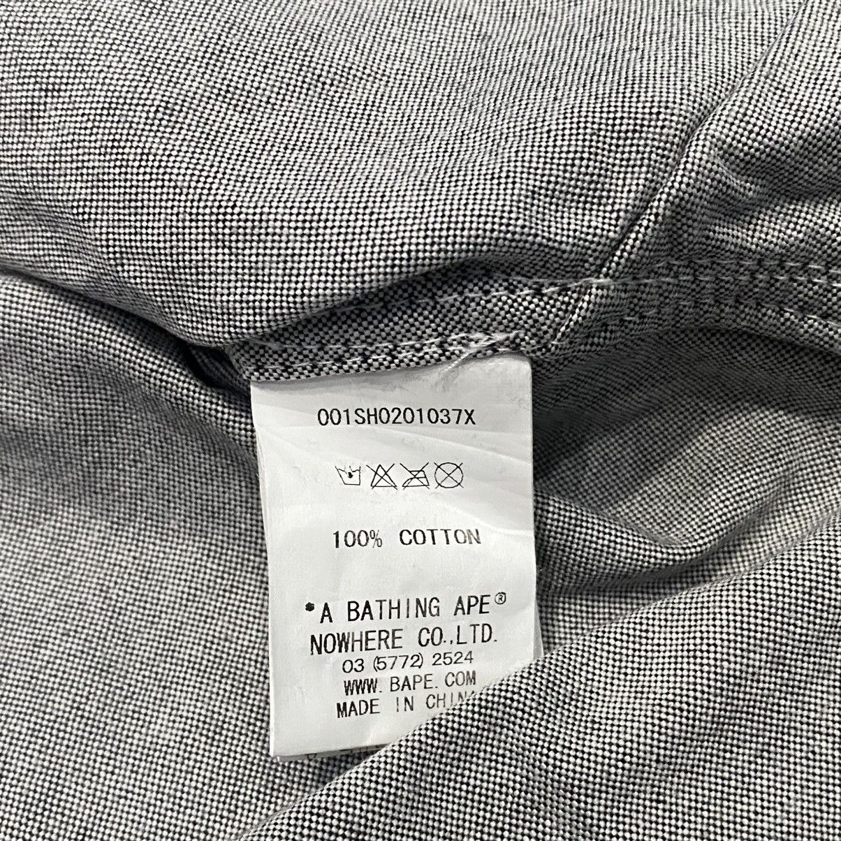 Bape Bape Shark Shirt Gray Size US S / EU 44-46 / 1 - 5 Thumbnail