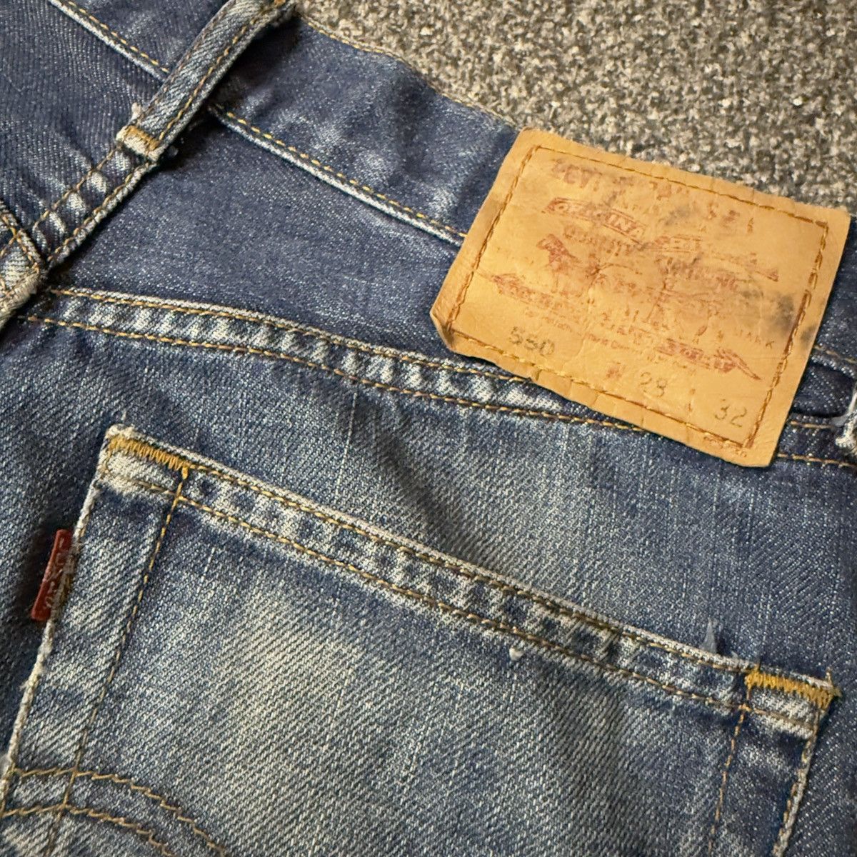 Engineered Garments × Levi's Flared Vintage 90s Levis 550 Boot Cut Denim W30 Size US 30 / EU 46 - 7 Thumbnail