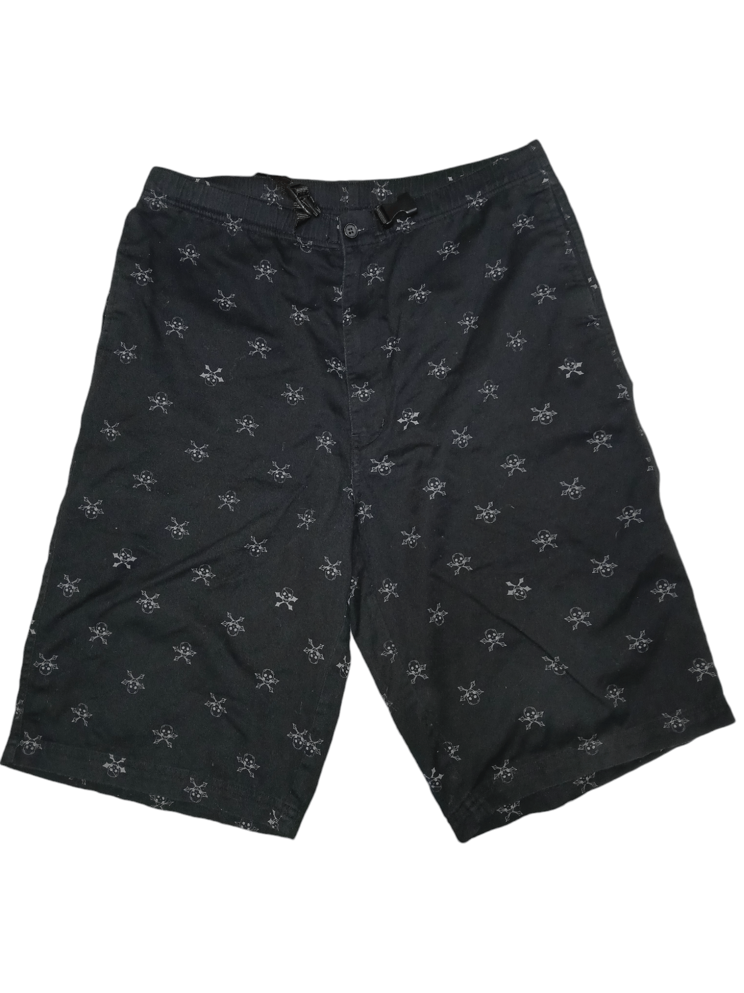 Japanese Brand × Vintage BIKESTAR SKULL SHORT PANTS Size US 31 - 1 Thumbnail
