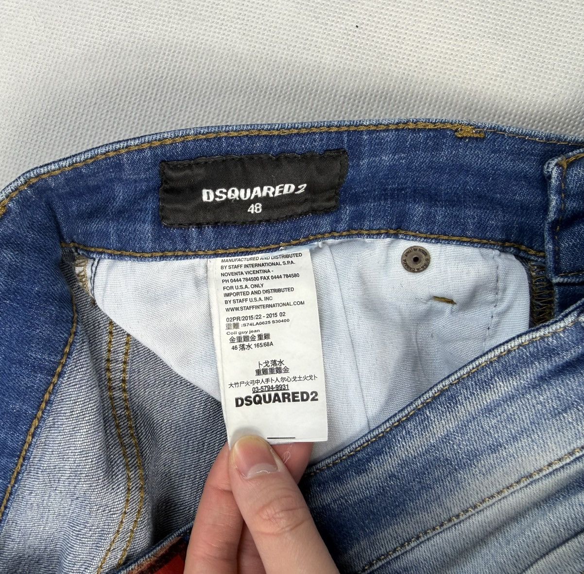 Dsquared2 Dsquared2 I Love D2 Jeans Size US 32 / EU 48 - 7 Thumbnail