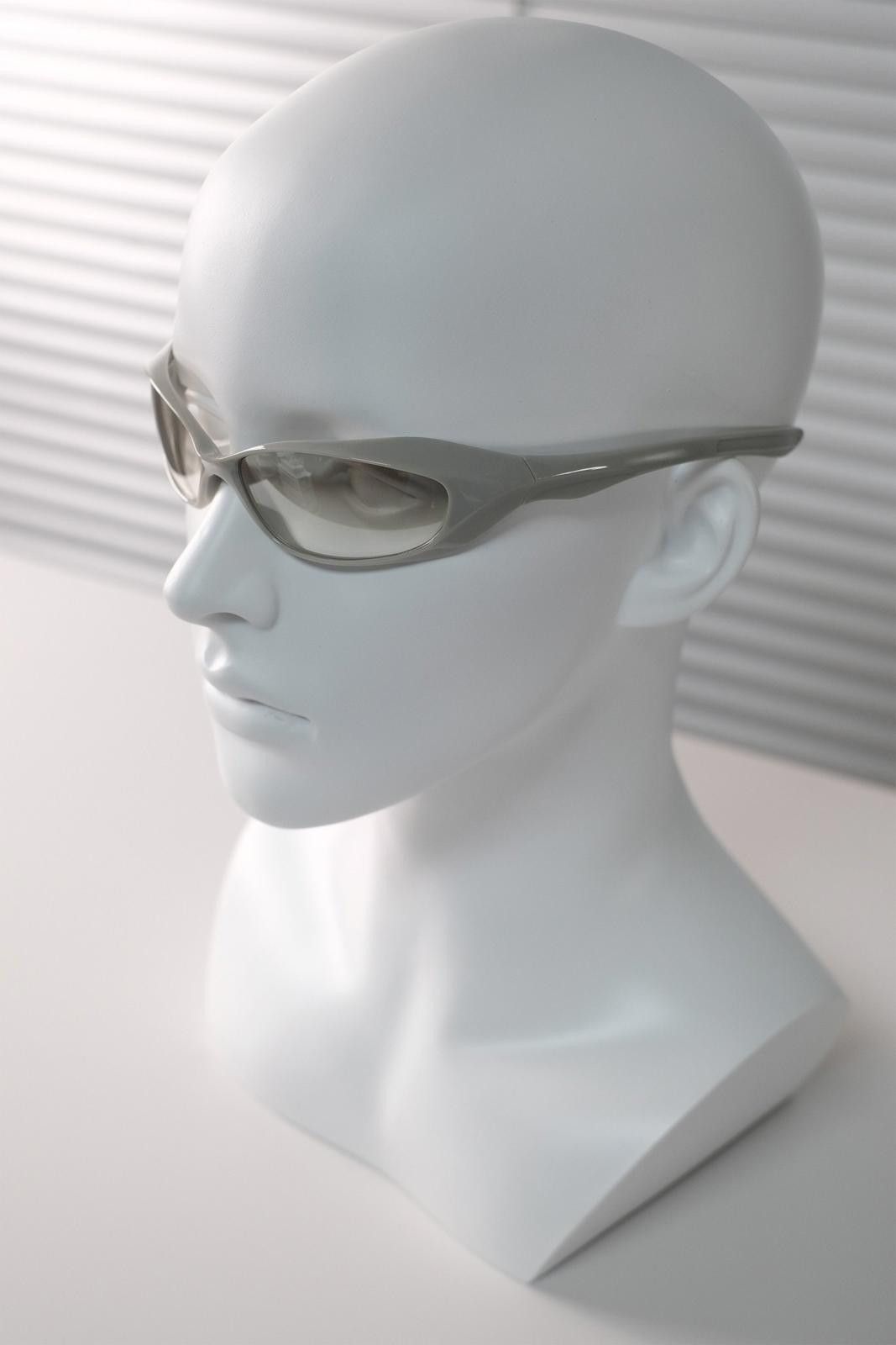 Other Vintage Y2k Avant Garde Futuristic Black Sunglasses Unisex Size ONE SIZE - 2 Thumbnail
