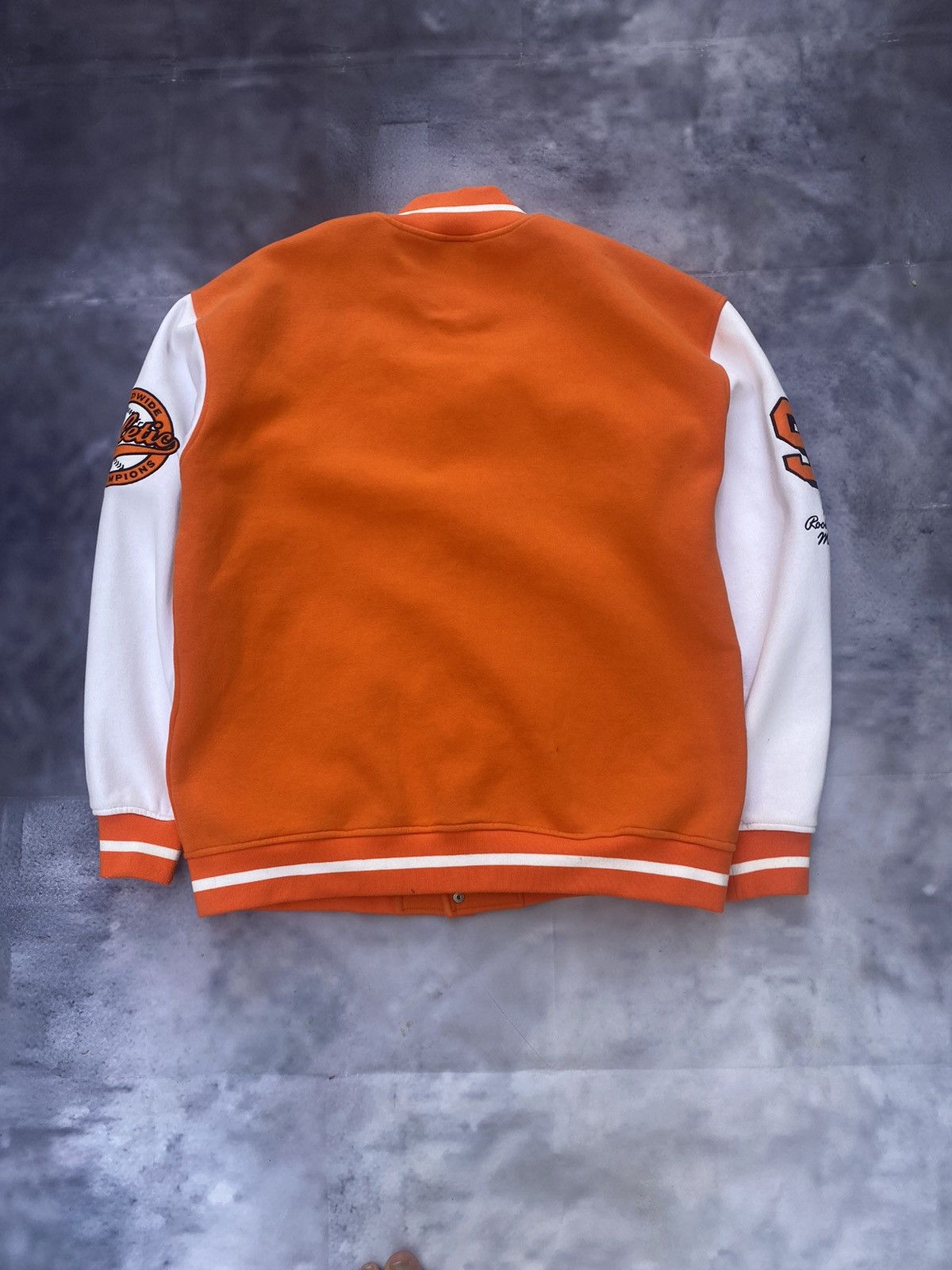 Japanese Brand × Vintage Reckless Athletic 92 MLB Varsity Bomber Vintage Size US L / EU 52-54 / 3 - 13 Thumbnail
