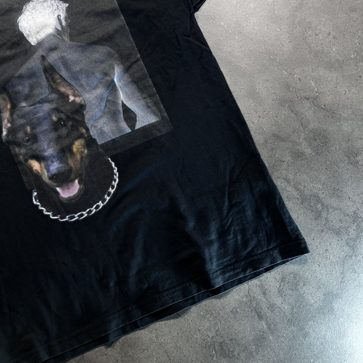 Givenchy Esdeekid Style Givenchy Paris Doberman Big Print Tee Tshirt Size US M / EU 48-50 / 2 - 4 Thumbnail