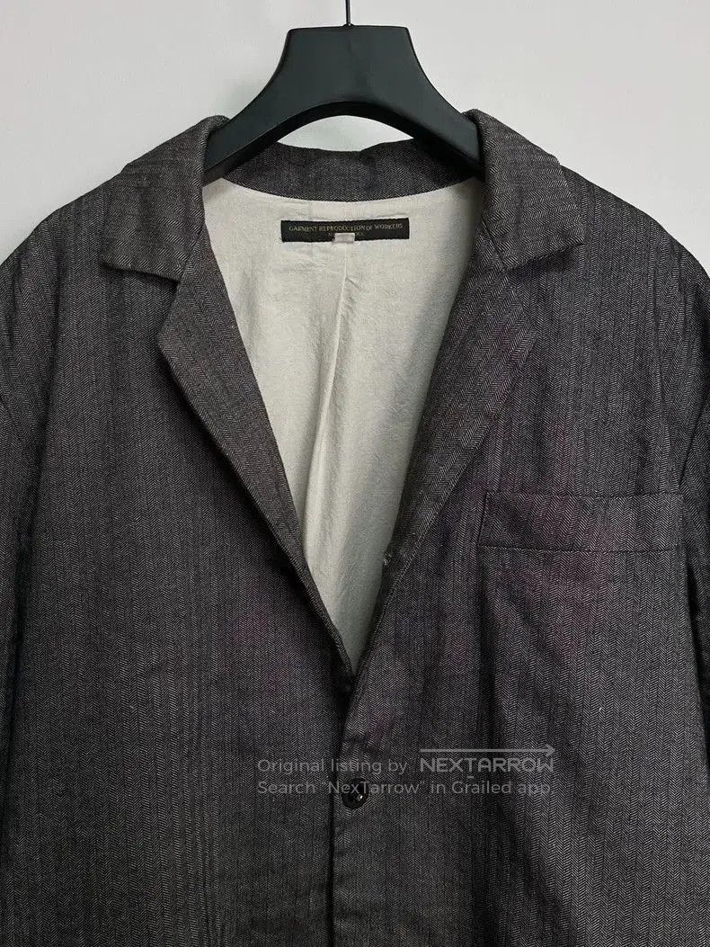 The Real McCoy's Garment Reproduction of Workers Cotton Linen Jacket. Size US XS / EU 42 / 0 - 4 Thumbnail