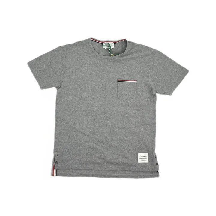 Thom Browne Thom Browne Gray Short Sleeve T-Shirt -2507 Size US S / EU 44-46 / 1 - 8 Thumbnail