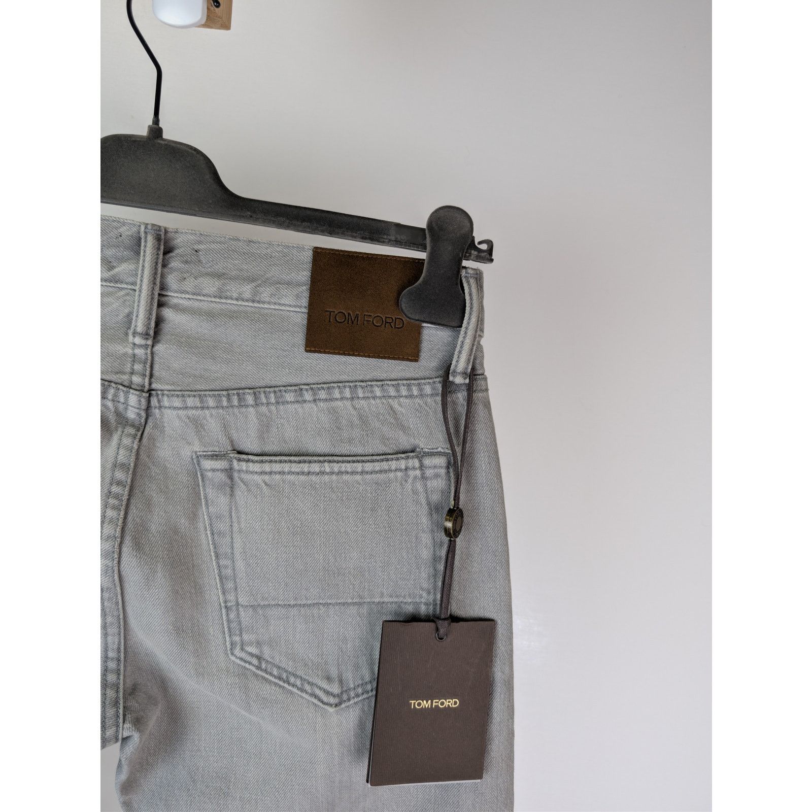 Tom Ford o1rshd1 Slim-Fit Denim Jeans in Pale Grey Size US 29 - 14 Thumbnail