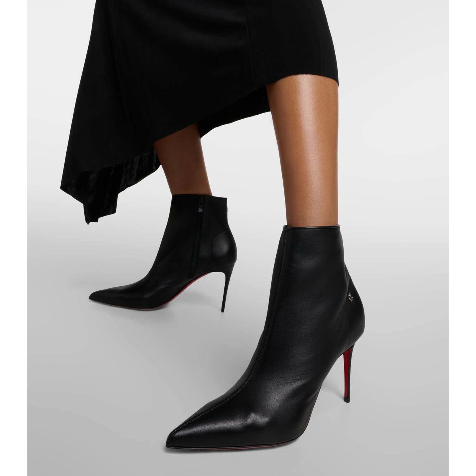 Christian Louboutin Christian Louboutin Sporty Kate Booty 85 Black Leather CL Size US 9.5 / IT 39.5 - 5 Thumbnail