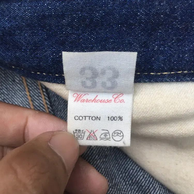 Warehouse & Co. Copper King By Warehouse Half Selvedege Repro 70s Denim Size US 33 - 7 Thumbnail