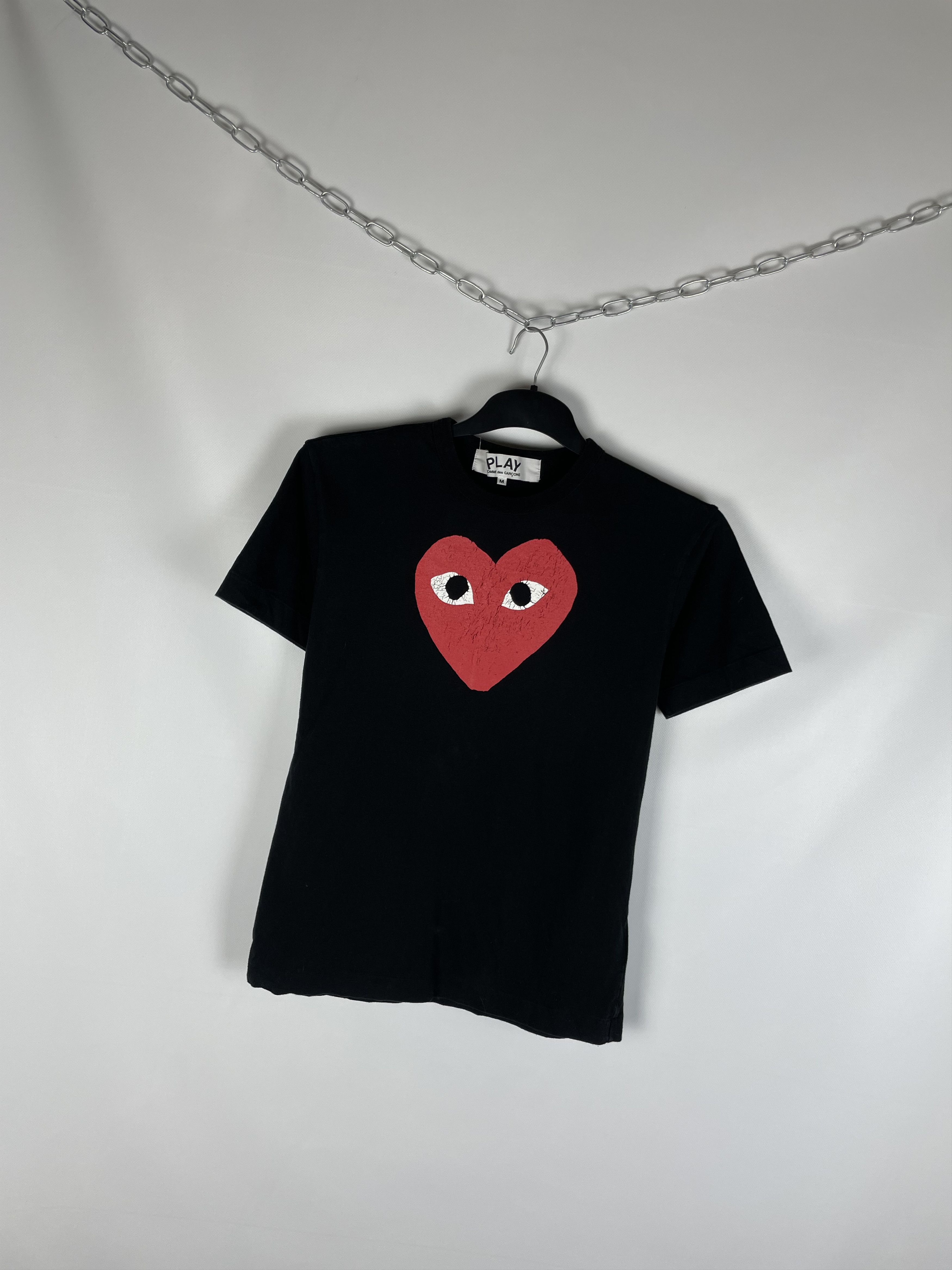 Comme des Garcons Play Comme des Garçons tee logo hearts Size M / US 6-8 / IT 42-44 - 2 Thumbnail