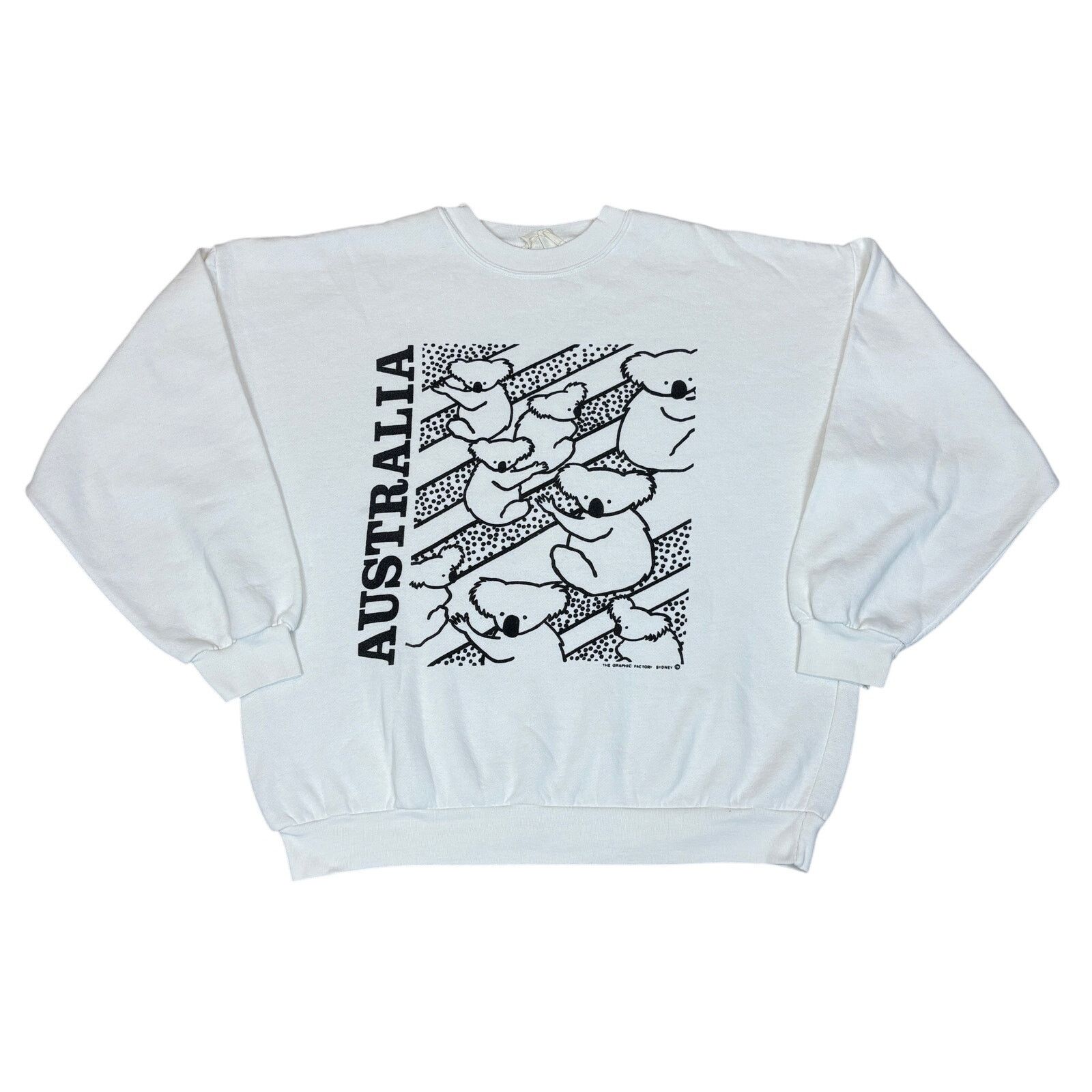Vintage Vintage Australia Koala Bear Crew Sweatshirt Men's XL Animal Size US XL / EU 56 / 4 - 1 Thumbnail
