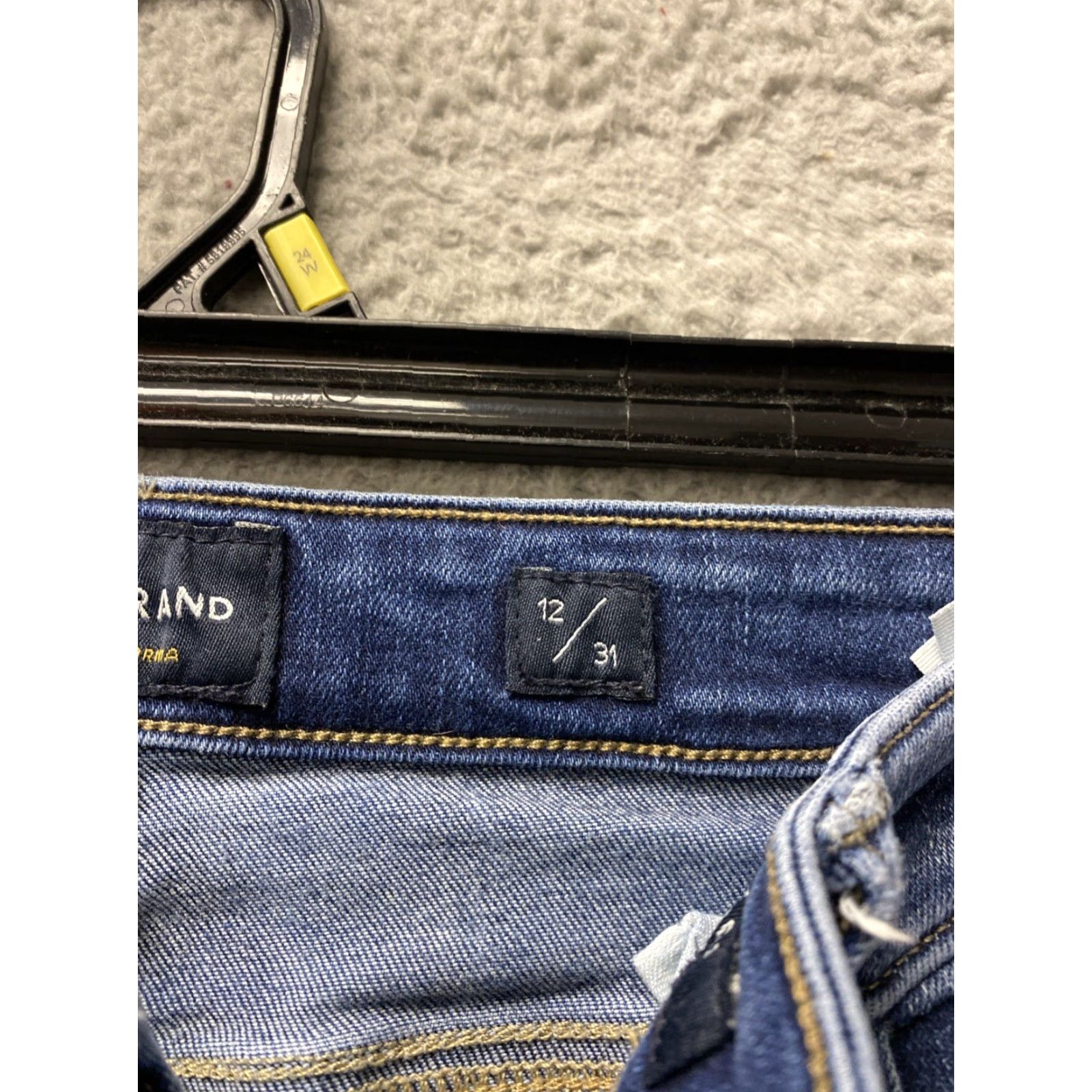 Lucky Brand Lucky Brand Bridgette Skinny Jeans Women 12 Regular Size 32 Blue High Rise Denim 129-33 Buckle Bke 5-Pocket Style Size 34" / US 12 / IT 48 - 3 Thumbnail