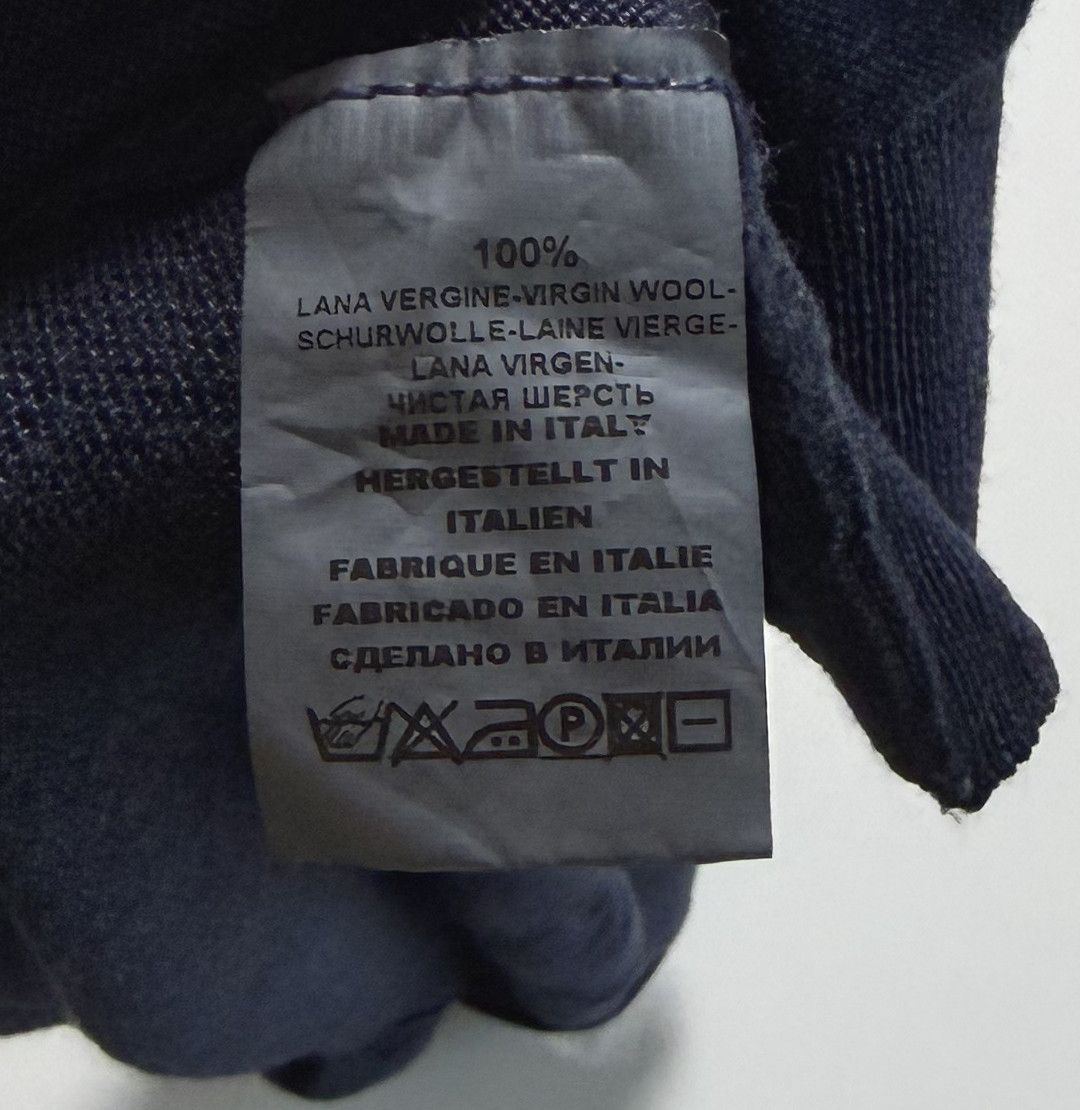 Gran Sasso Gran Sasso Vintage Full Zip Virgin Wool Sweater Size US L / EU 52-54 / 3 - 8 Thumbnail