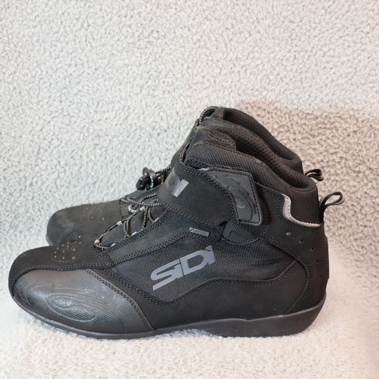 Sidi Sidi Doha Motorcycle Riding Black Suede Ankle Boots Men 12.5 Size ONE SIZE - 4 Thumbnail
