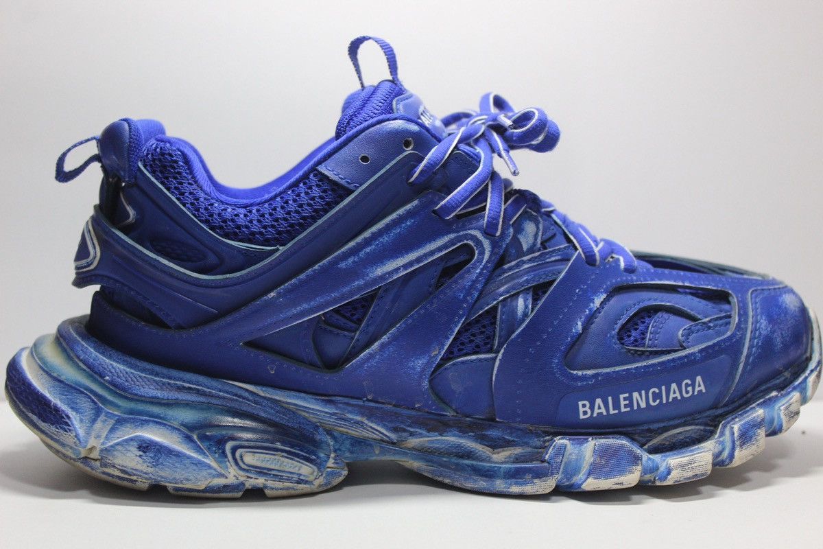 Balenciaga Flared Blue Balenciaga Track 40 Size Size US 7 / EU 40 - 2 Thumbnail