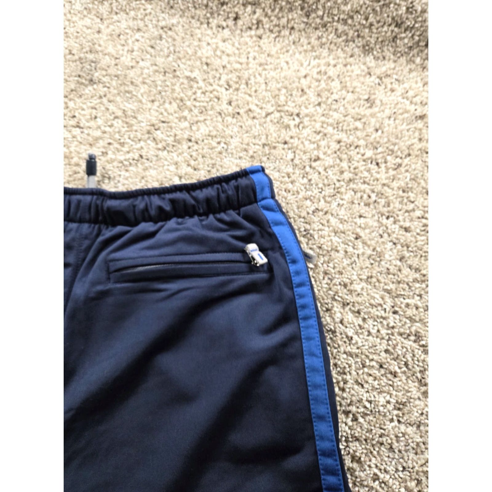 Abercrombie & Fitch VINTAGE Abercrombie & Fitch Track Pants Mens Small Blue Straight Leg Y2K Pants Size US 29 - 6 Thumbnail