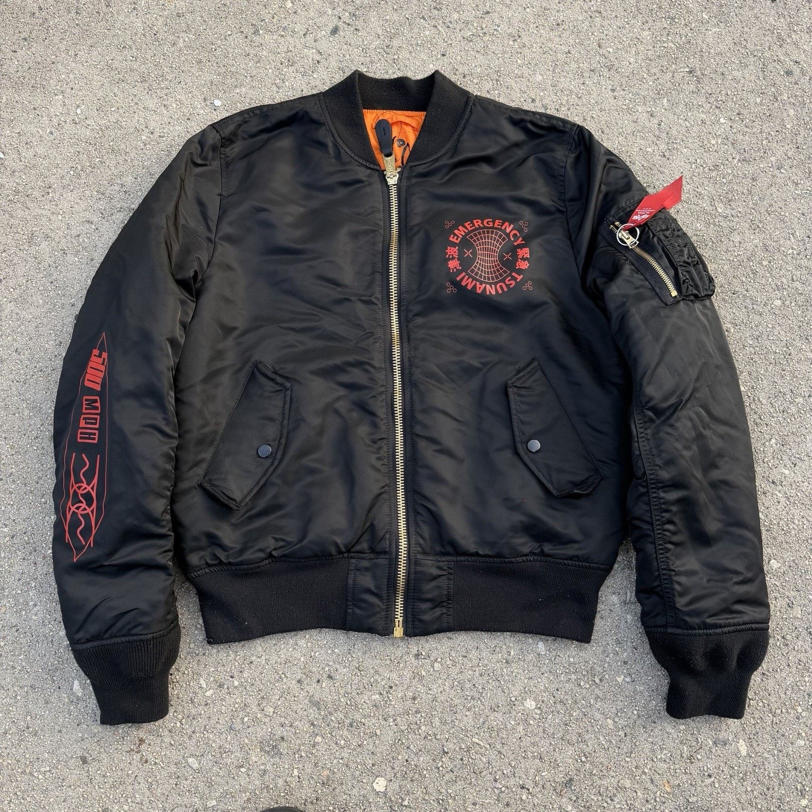 Alpha Industries × The Weeknd × XO Alpha Industries The Weeknd XO Nav Bomber Jacket Size US L / EU 52-54 / 3 - 5 Thumbnail