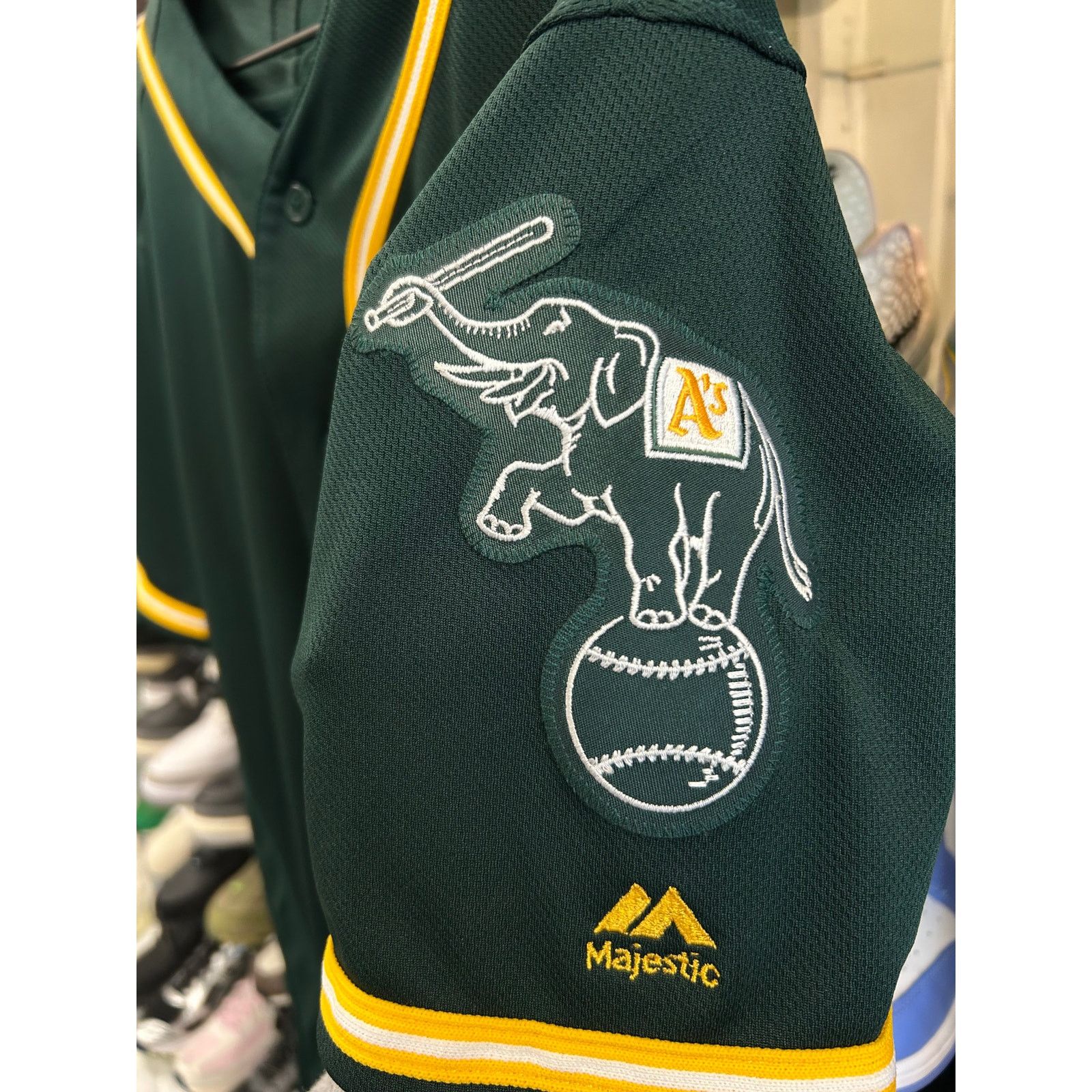 Mitchell & Ness Mitchell & Ness Oakland Athletics Cooperstown Jersey 44 M Size US M / EU 48-50 / 2 - 4 Thumbnail