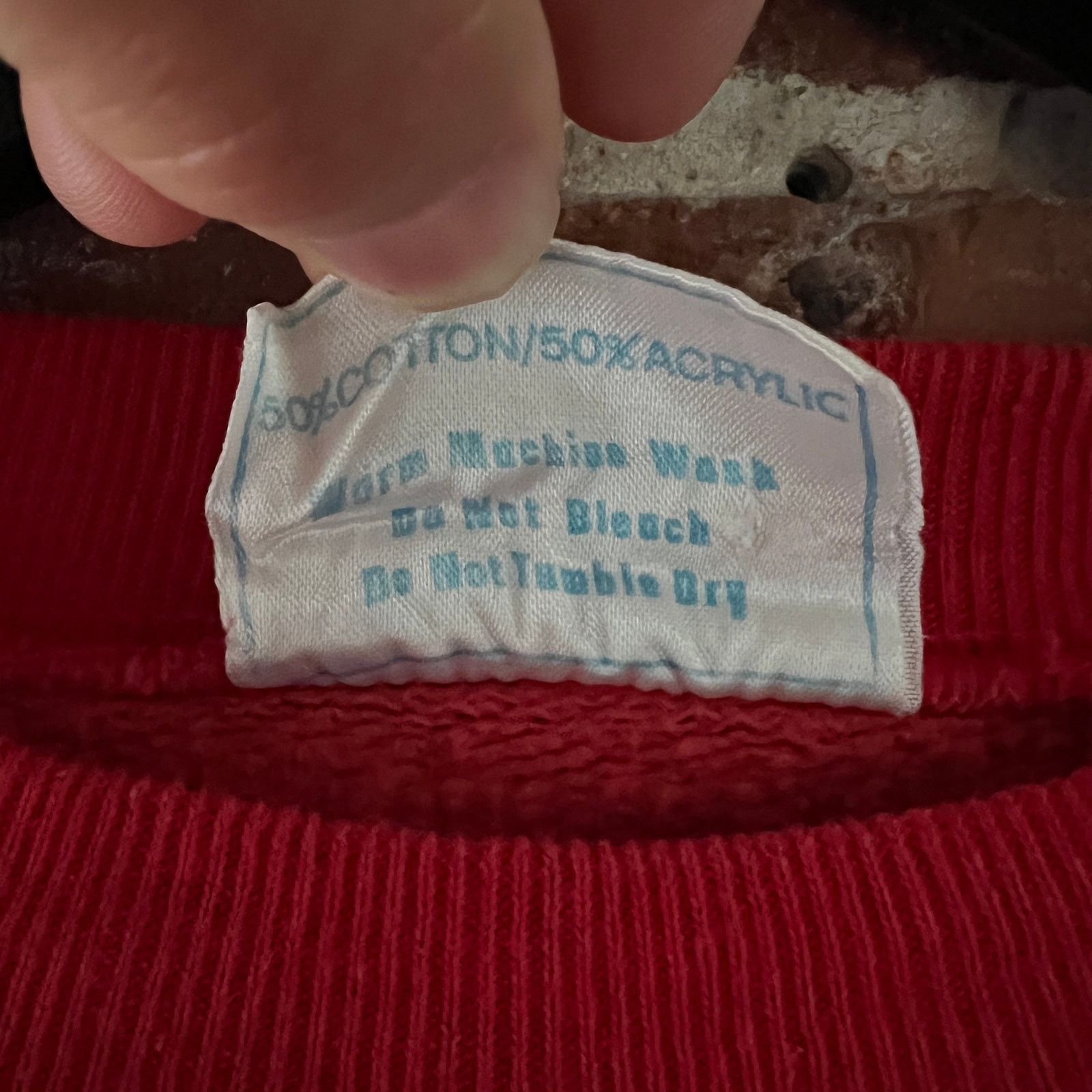Vintage VTG Oxford University Red Crewneck Sweatshirt M 18.5x26 Size US M / EU 48-50 / 2 - 4 Thumbnail