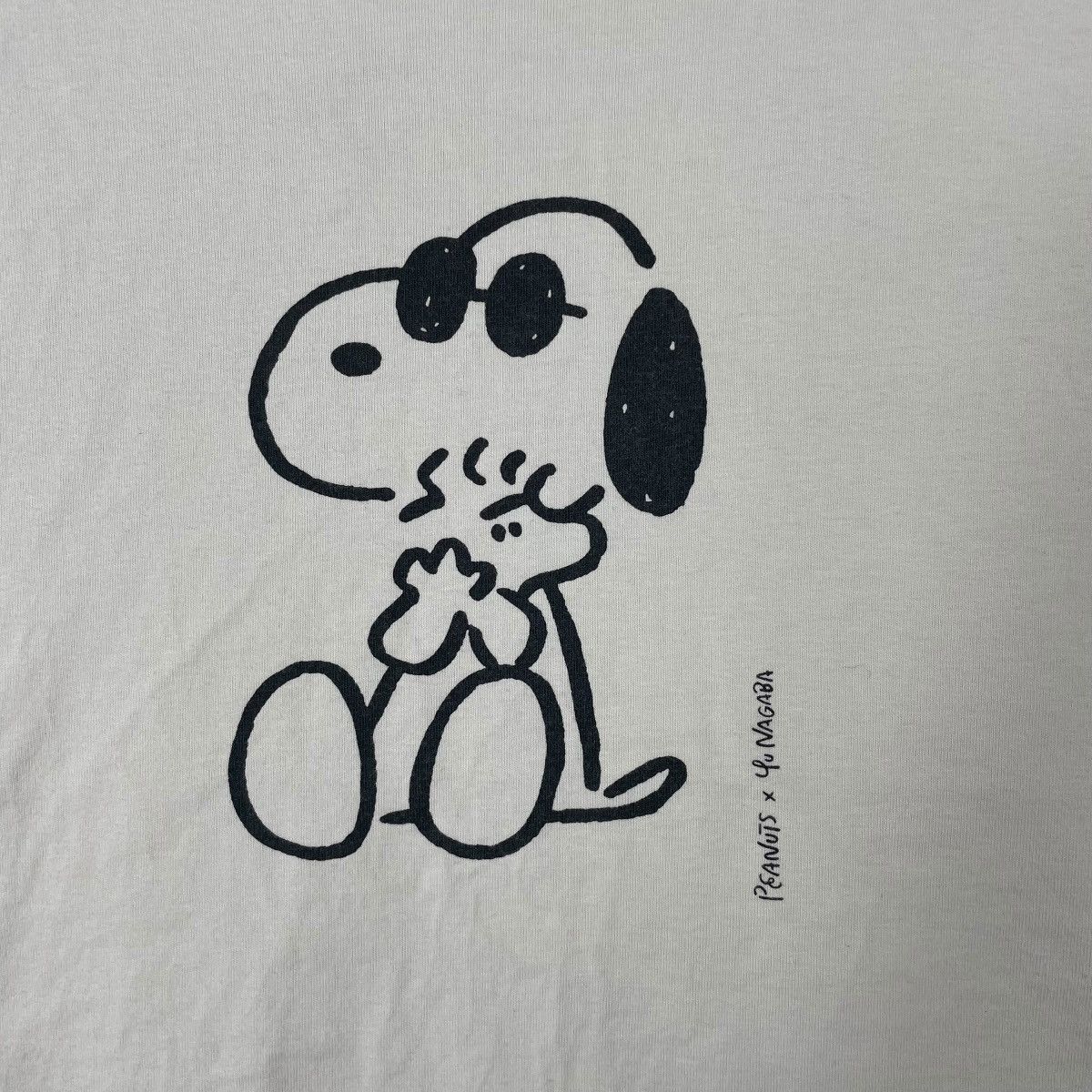 Cartoon Network × Peanuts × Uniqlo Uniqlo Japan X Peanuts X Yu Nagaba Tee Shirt Size US XXL / EU 58 / 5 - 3 Thumbnail