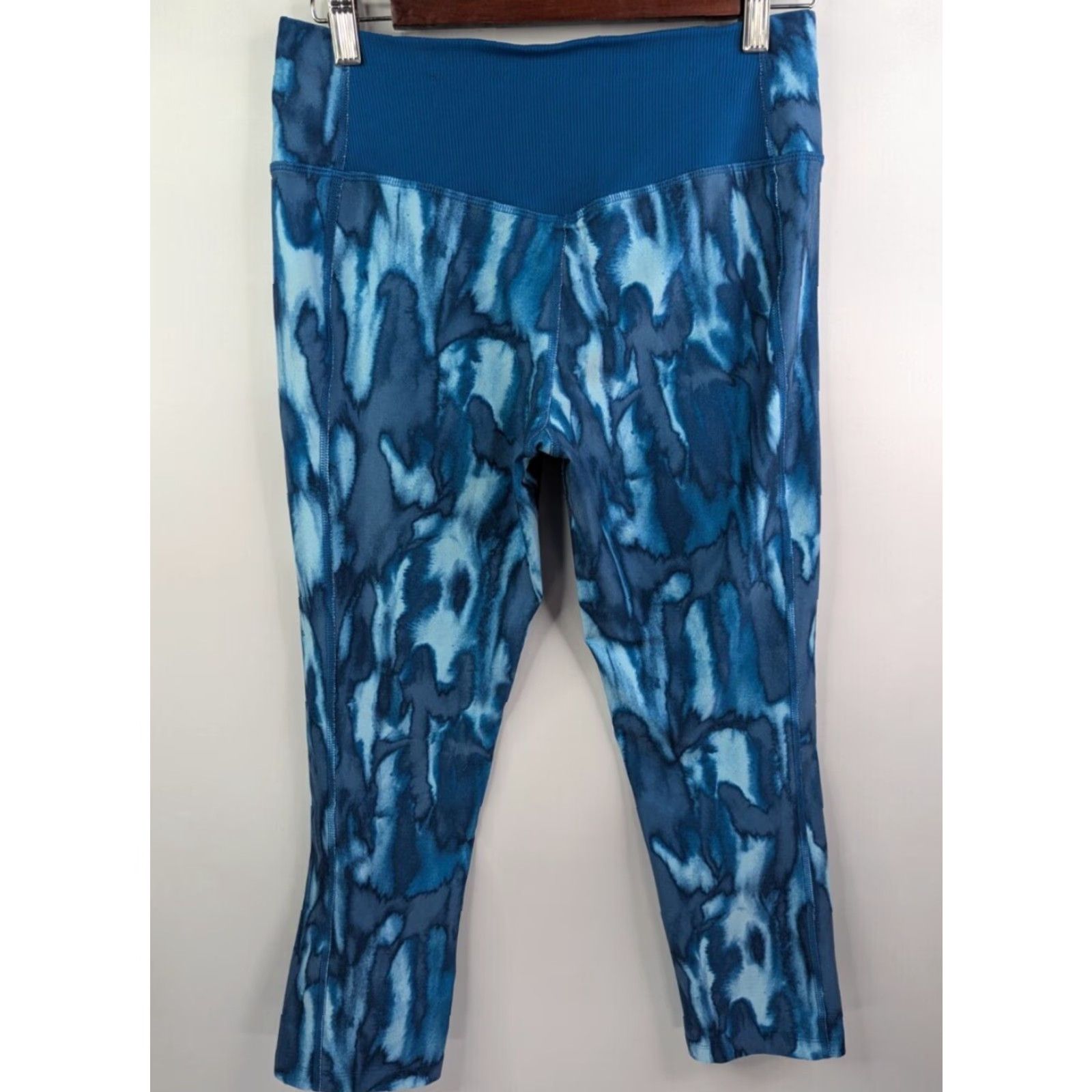 Nike VINTAGE Nike Dri Fit Women’s Medium Power Legend Training Crop Pants Capri 833747-457 Size 32" / US 10 / IT 46 - 3 Thumbnail