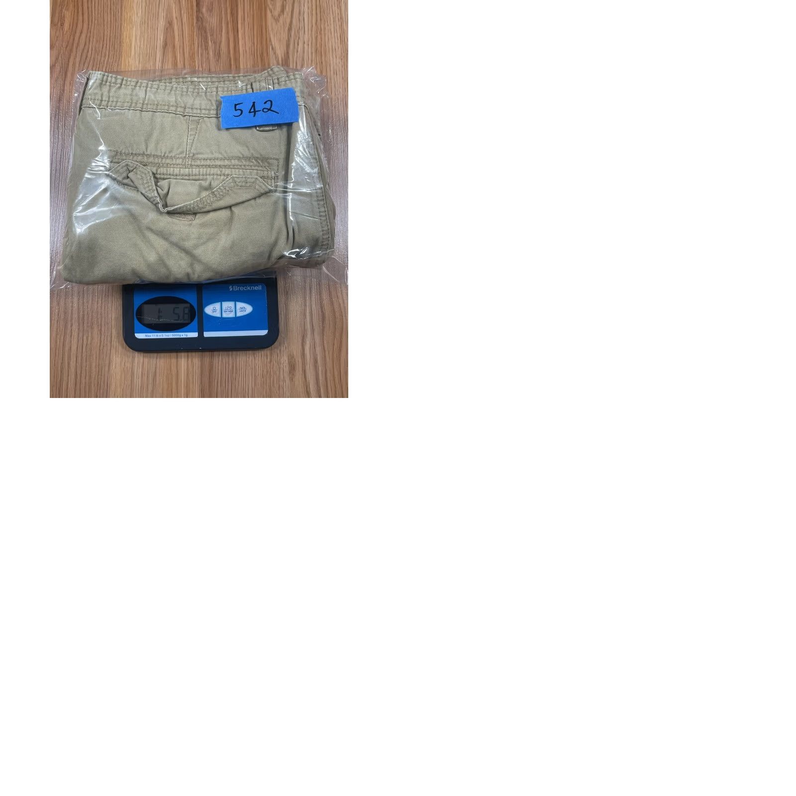 Vintage Guide Series Cargo Pants Mens 36Wx34L Khaki Beige Flat Front Straight Fit Pockets Casual Workwear 36 Regular Mens Size US 36 / EU 52 - 9 Thumbnail