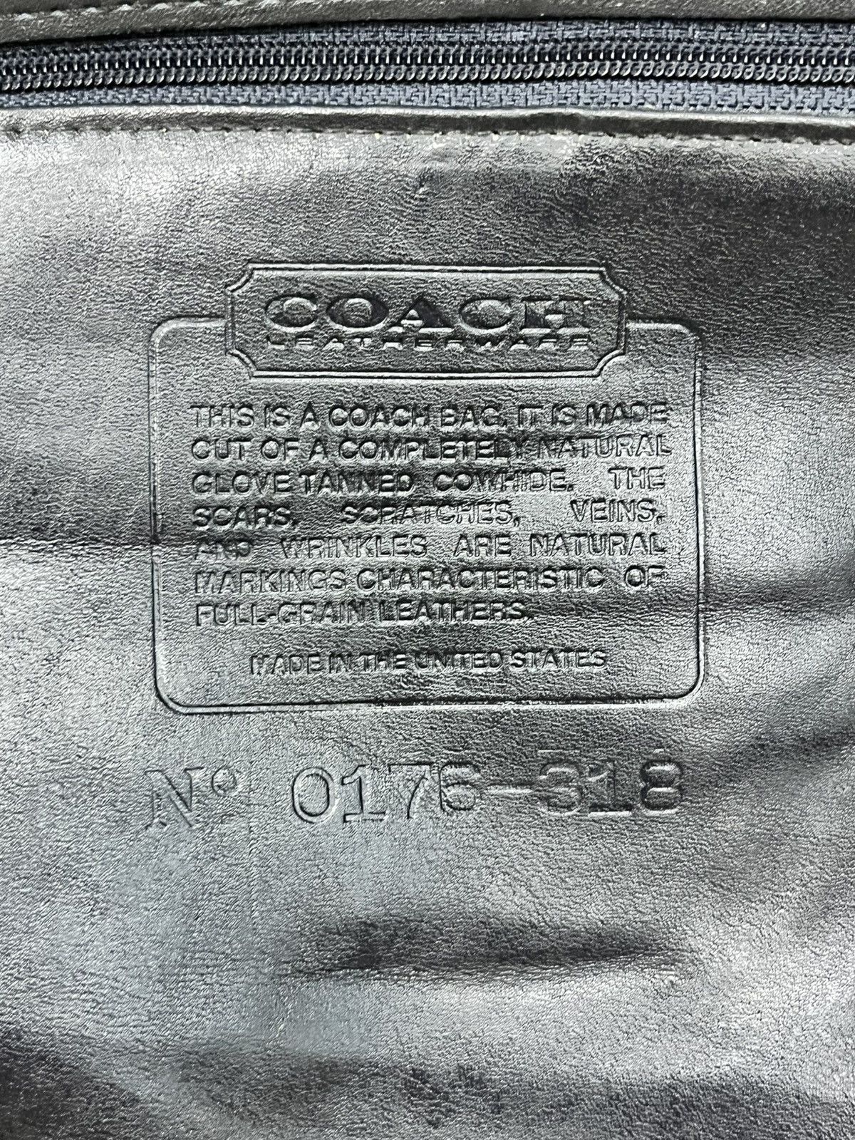Coach × Vintage VTG COACH RUCKSACK LEATHER Size ONE SIZE - 7 Thumbnail