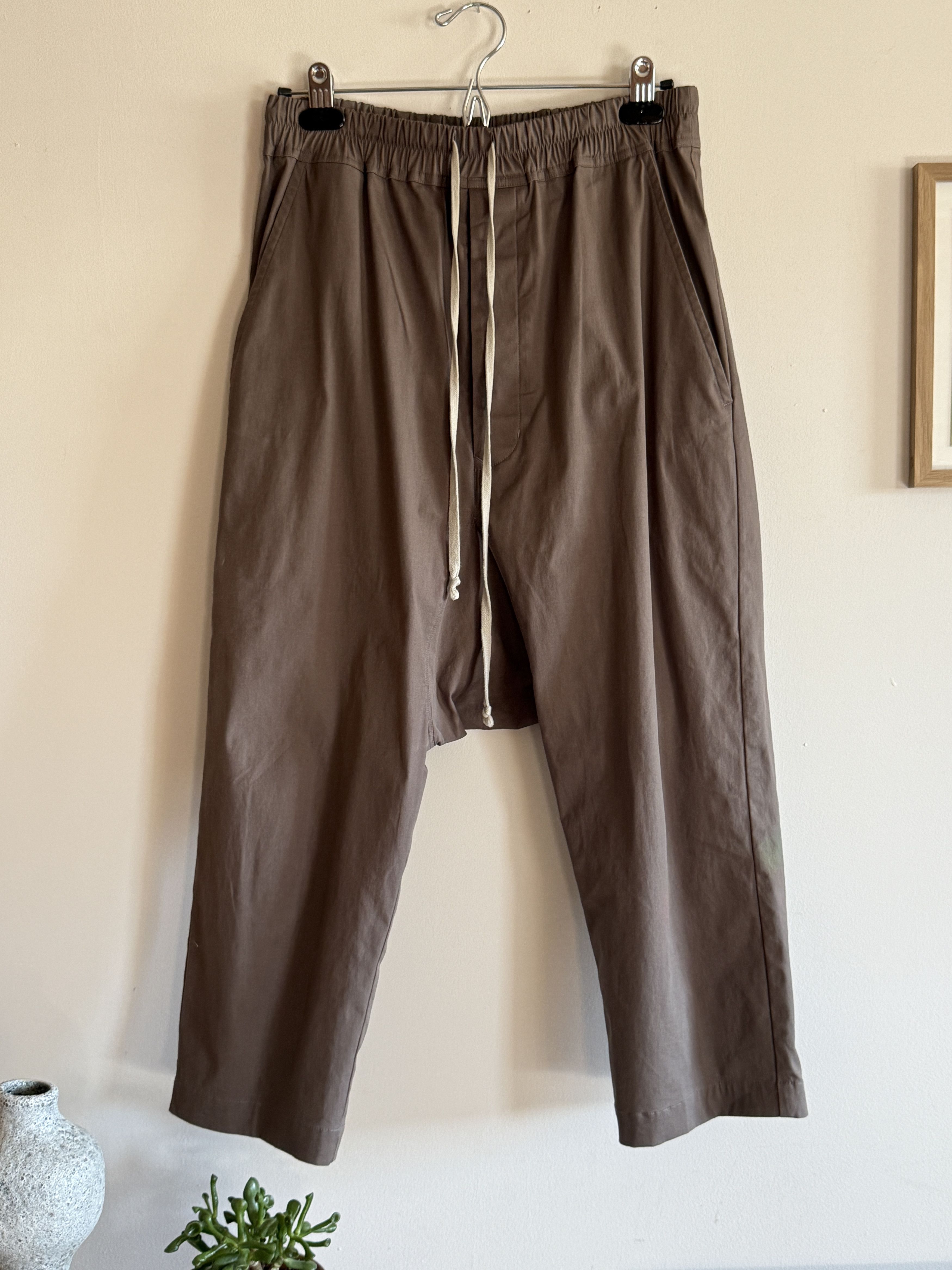 Rick Owens Rick Owens Strobe F/W22 Cropped Pants Dust TE size 46 