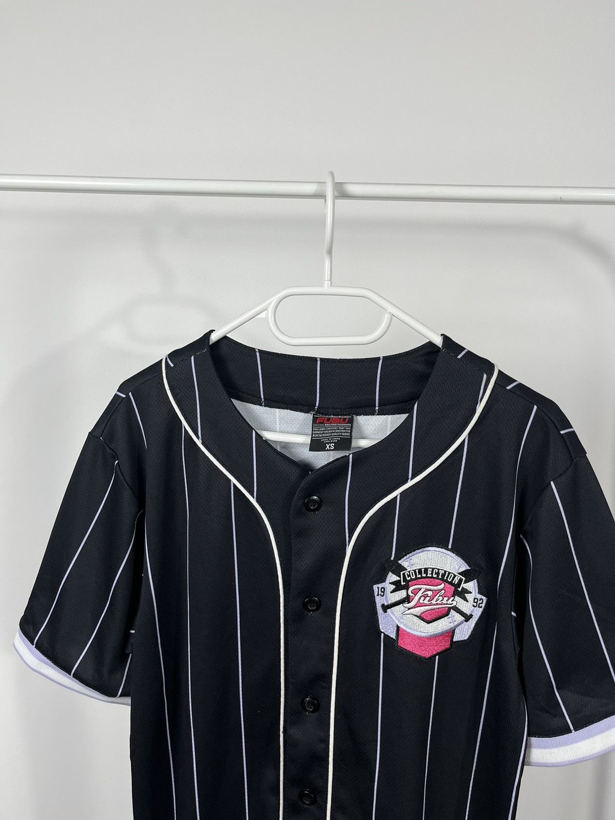 Fubu × Japanese Brand × Rap Tees Vintage Fubu Jersey T Shirt Eminem Wu Tang Hip Hoop Size US XS / EU 42 / 0 - 6 Thumbnail