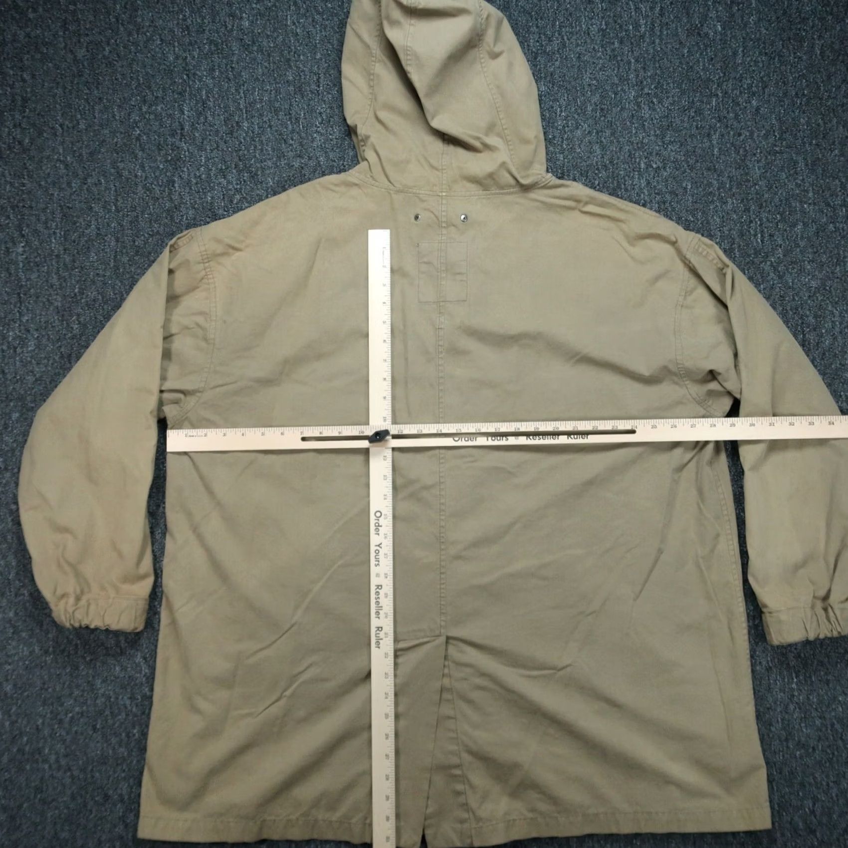Banana Republic VINTAGE Banana Republic Jacket Mens L Brown Tan Safari Hooded Full Zip Travel VTG Jacket Size US L / EU 52-54 / 3 - 4 Thumbnail