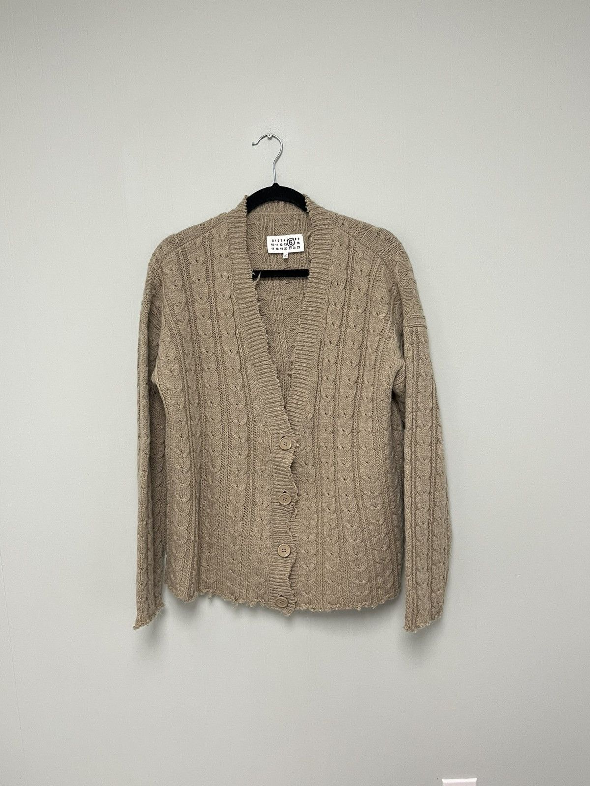 Maison Margiela Oversized Cutoff Destroyed Cardigan Size US XS / EU 42 / 0 - 1 Thumbnail
