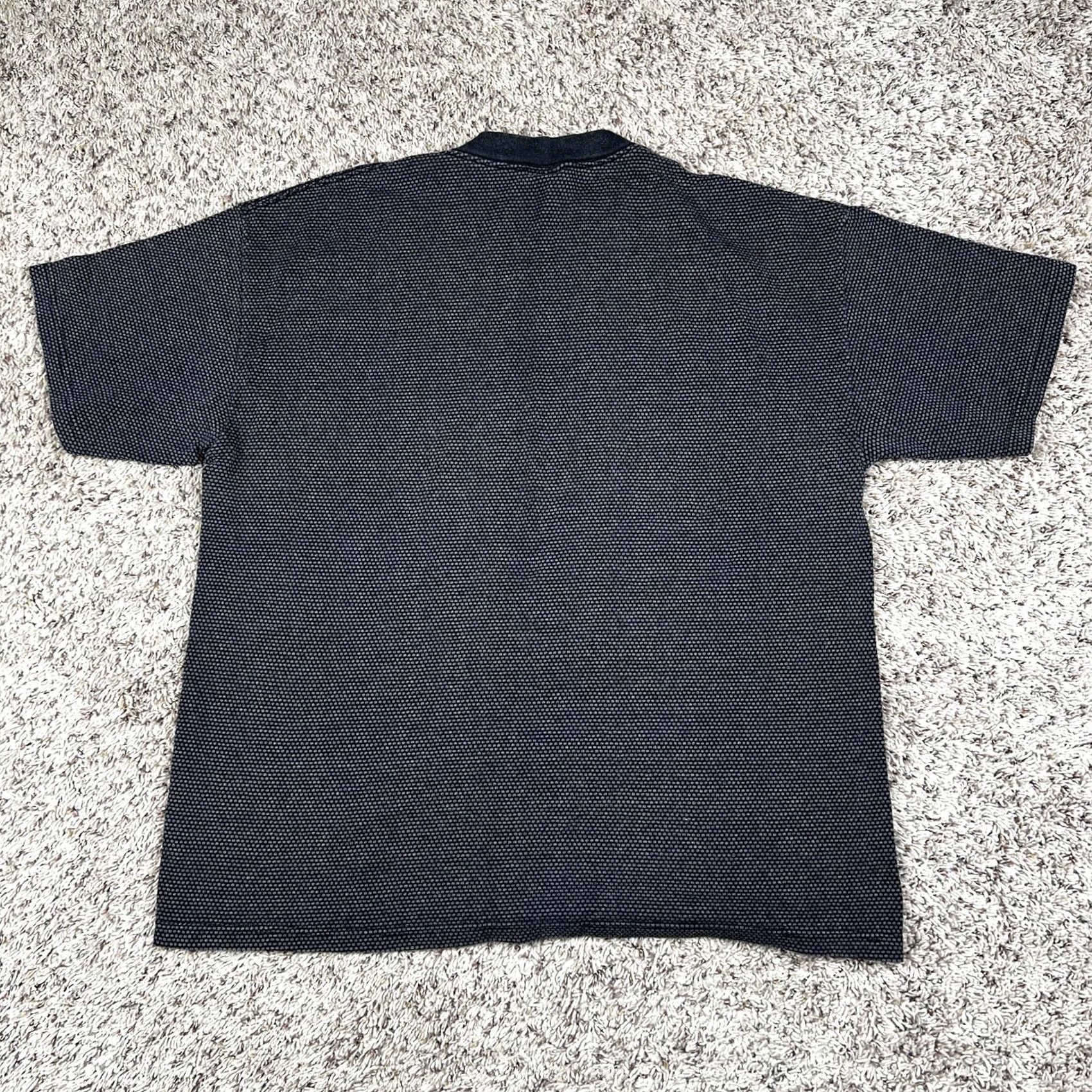 Vintage VINTAGE King Cotton T-Shirt 2XL Black Textured Graphic 90s Missouri Ranch Crew Neck Short Sleeve Unisex Adults Size US XXL / EU 58 / 5 - 3 Thumbnail