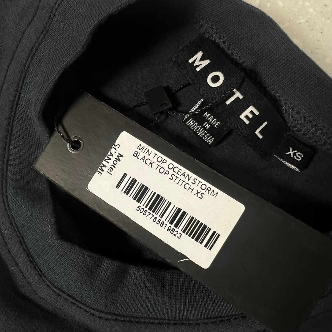 Other motel rocks cutout crop top sleeveless navy Size XS / US 0-2 / IT 36-38 - 3 Thumbnail