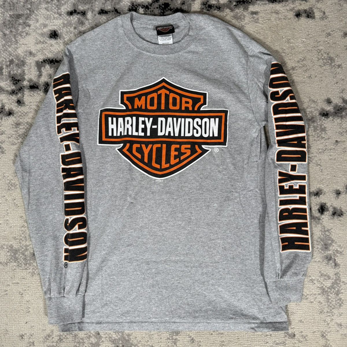 Y2K Harley Davidson Key West Florida Long Sleeve T-Shirt