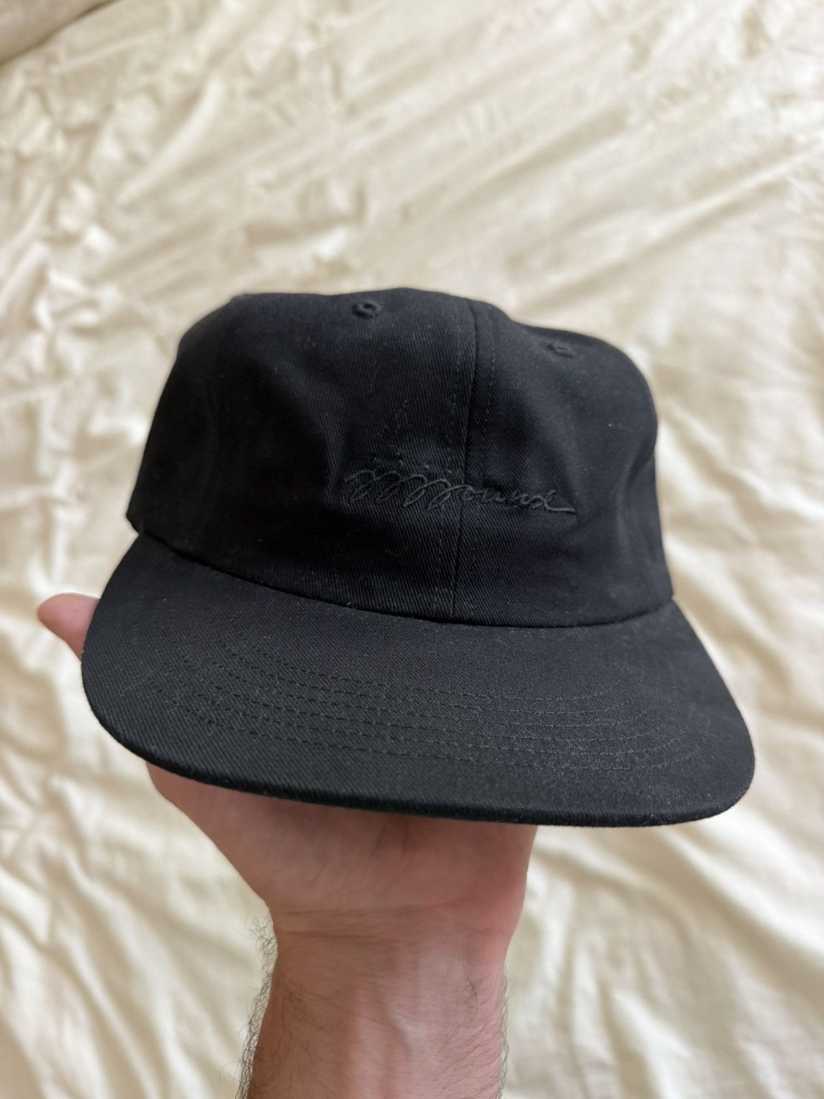 JJJJound JJJJound logo script hat Size ONE SIZE - 1 Thumbnail
