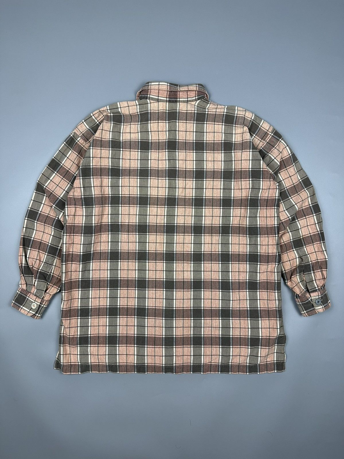 Issey Miyake × Japanese Brand Vintage Issey Miyake Checkered Design Studio Size US M / EU 48-50 / 2 - 2 Thumbnail
