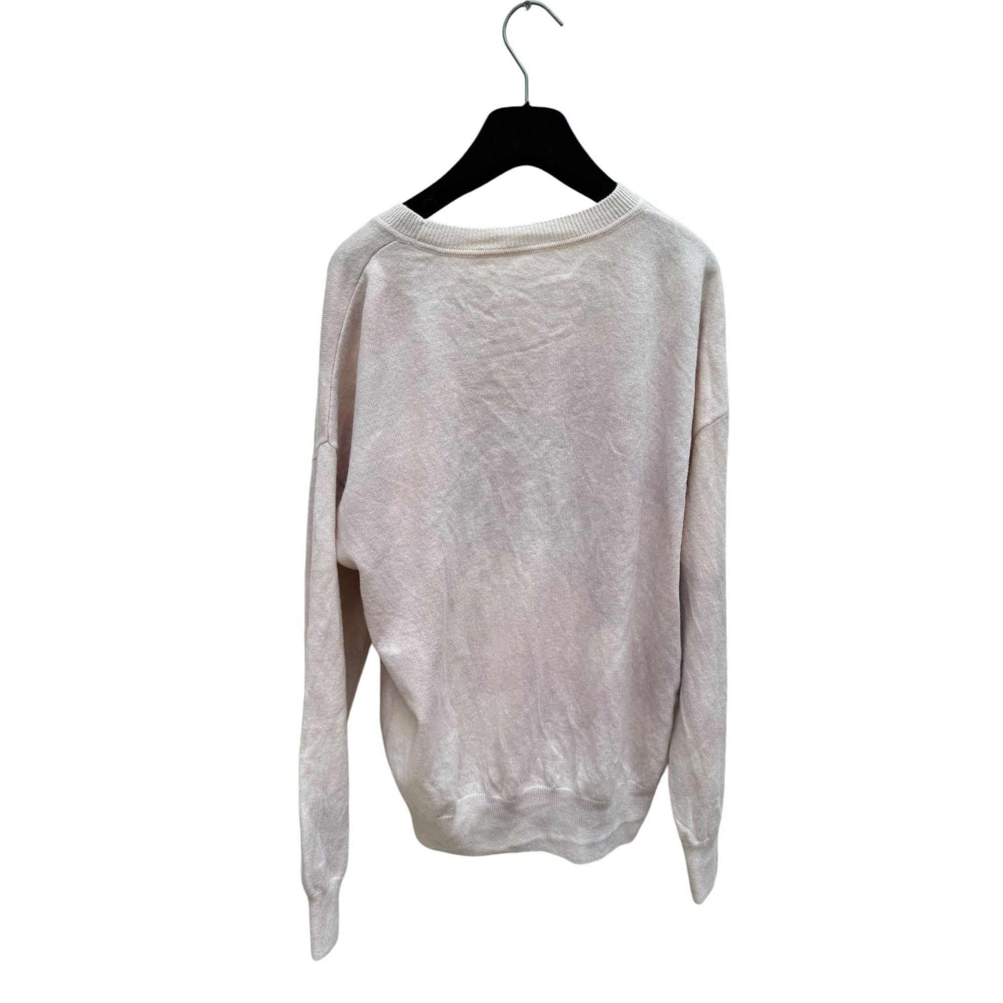 Sandro « Acid » Cream Sweater Size L / US 10 / IT 46 - 3 Thumbnail