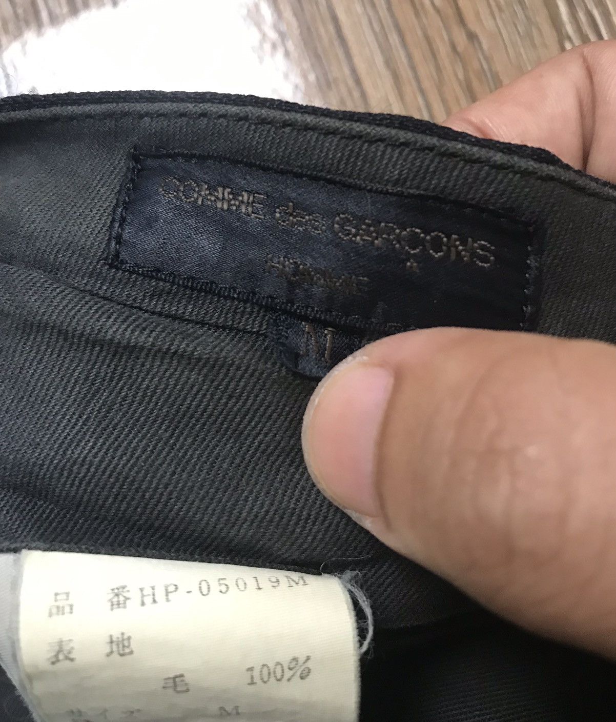 Comme des Garcons × Comme des Garcons Homme AD1990 Comme Des Garcon Wool Pant Size US 30 / EU 46 - 8 Thumbnail