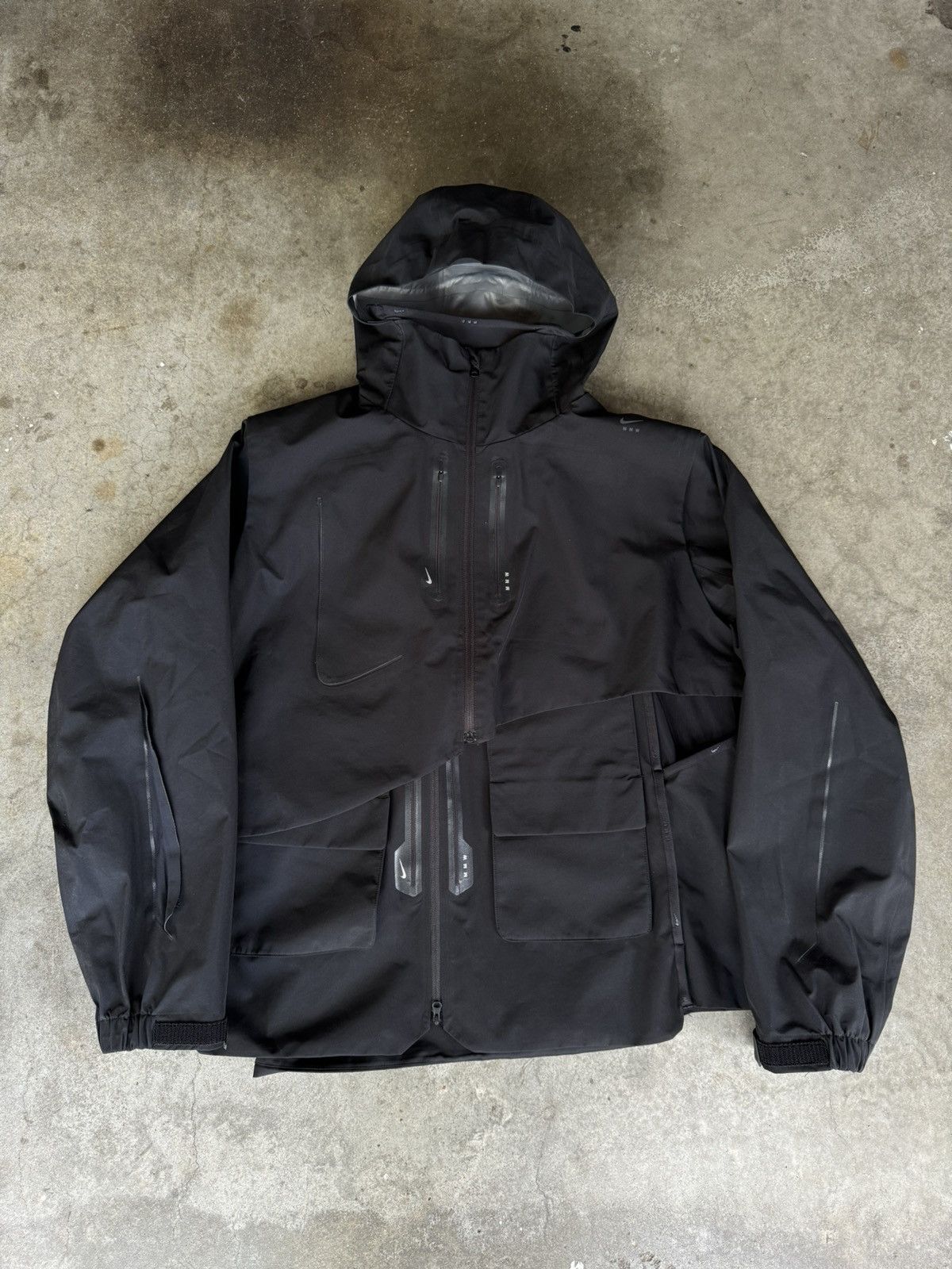 Nike Nike x MMW 004 Gore-Tex Modular Jacket Black | Grailed