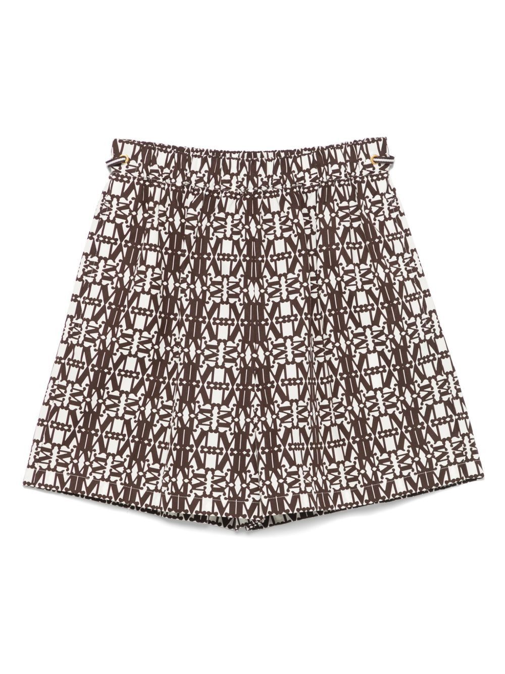 Max Mara PRINTED COTTON SHORTS Size 25" / US 0 / IT 36 - 1 Thumbnail