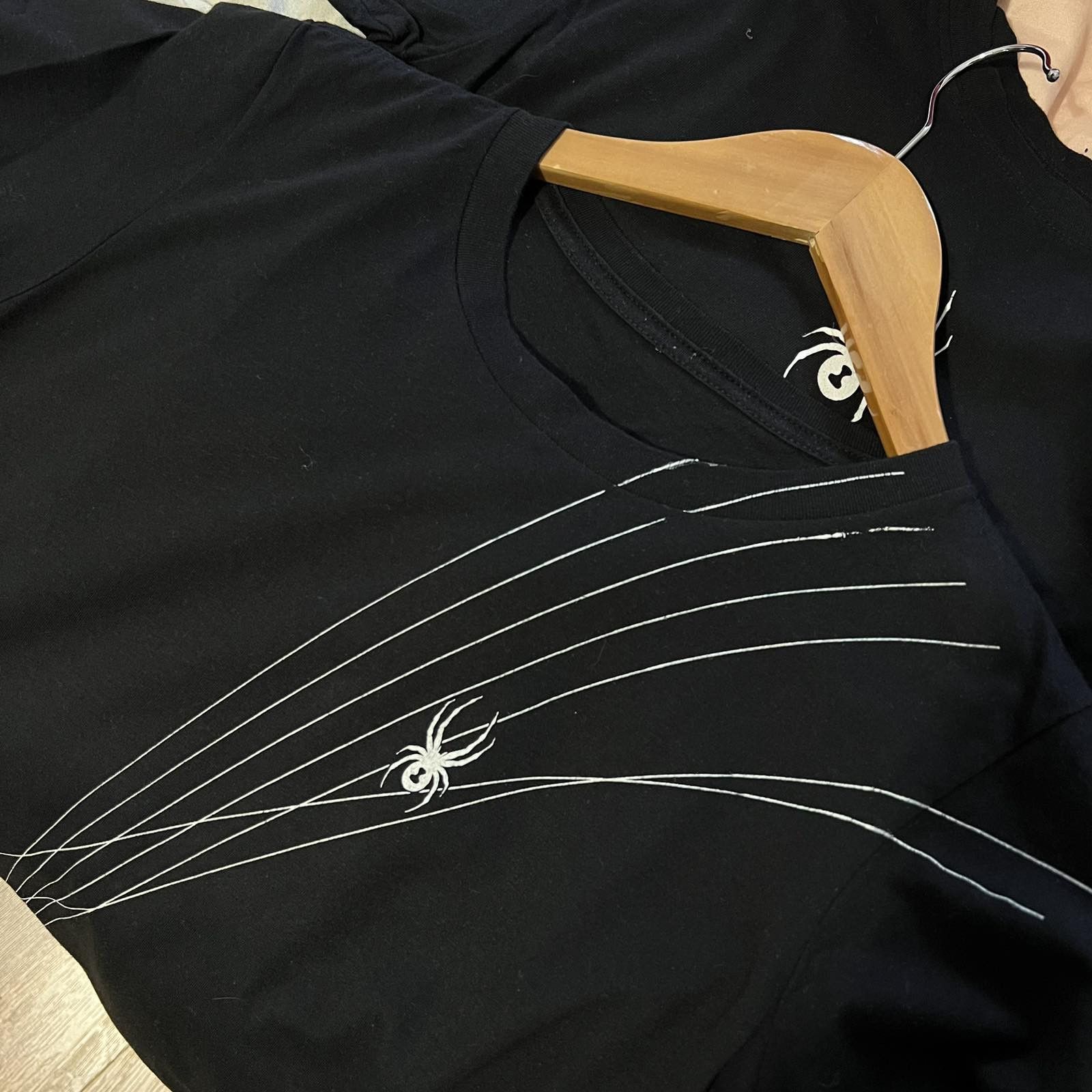 Spyder Spyder t-shirt all black big logo Sz M Size M / US 6-8 / IT 42-44 - 2 Thumbnail