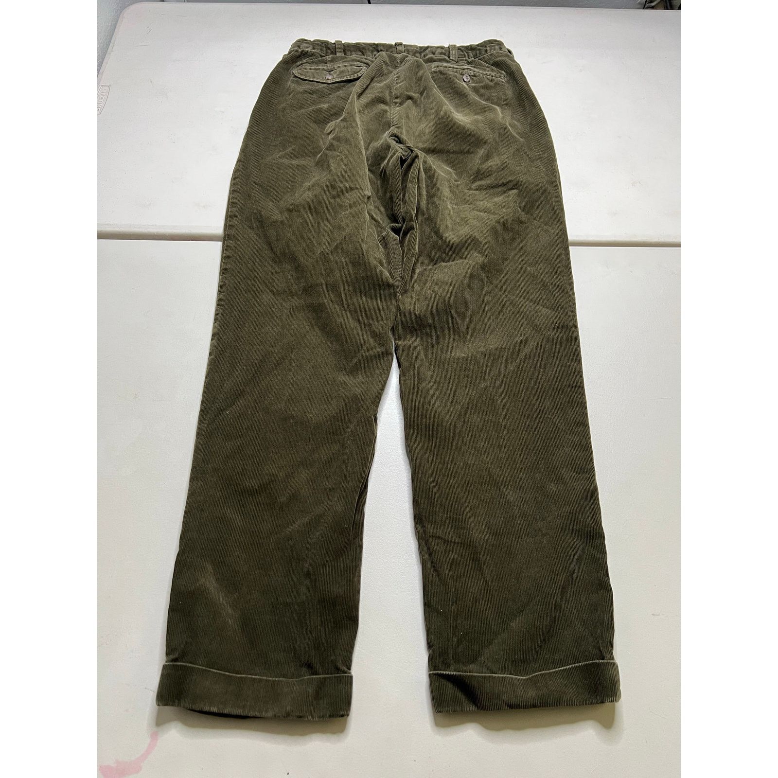 Polo Ralph Lauren Vintage Polo Ralph Lauren Hammon corduroy Pants Green 34/32 Size US 34 / EU 50 - 2 Thumbnail