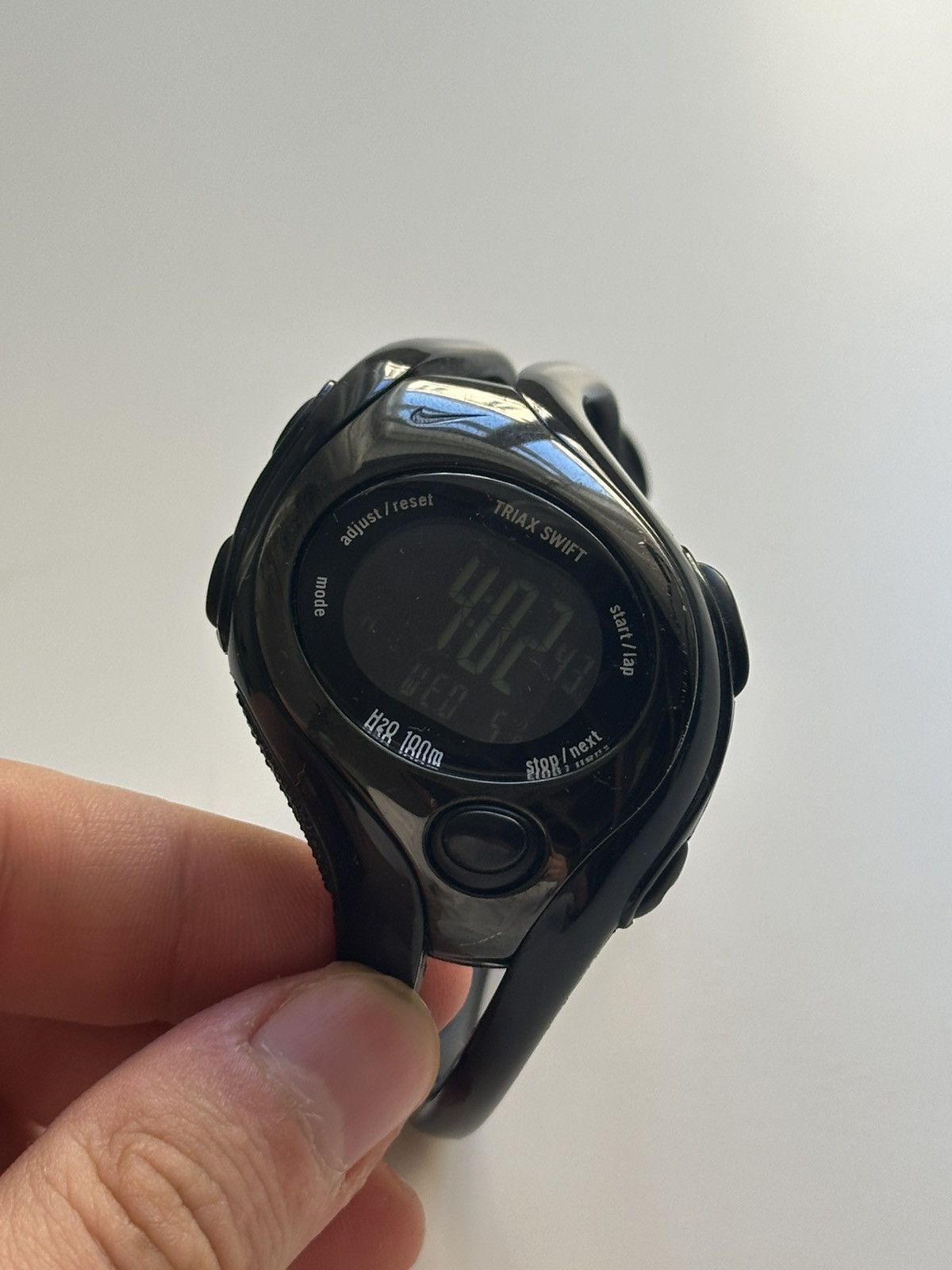 Nike Nike Triax Swift Vintage Watch Unisex Black 100M Oval WR0090 Size ONE SIZE - 6 Thumbnail