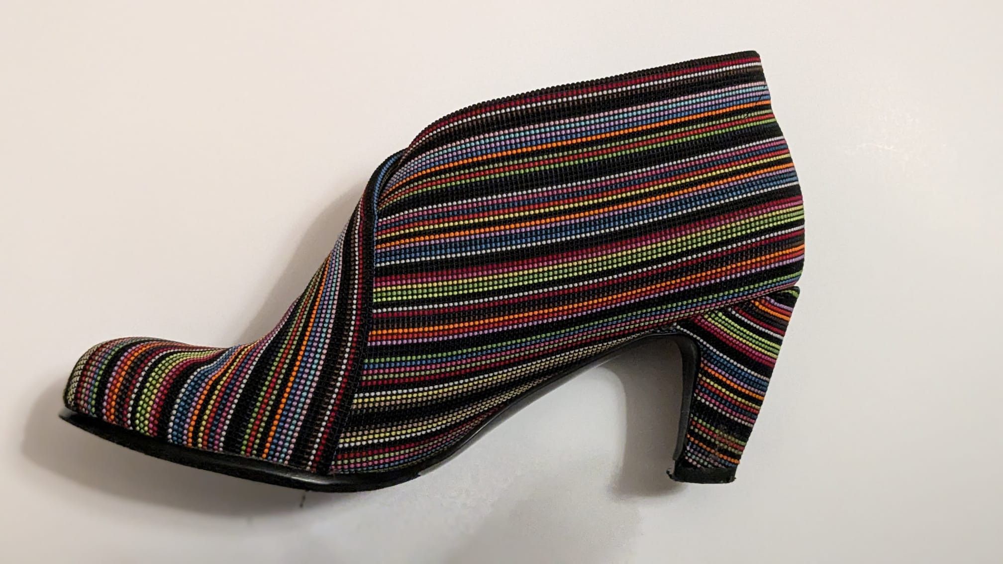 UNITED NUDE Fold Mid Multi Color Ankle Bootie Size US 7 / IT 37 - 7 Thumbnail
