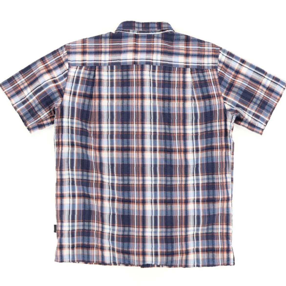 Patagonia Patagonia Men's L Indigo Plaid Button Up Shirt Puckerwear 53004 Size US L / EU 52-54 / 3 - 4 Thumbnail