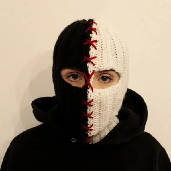 Handmade Aikawa x Kita Ghost Knitted Balaclava Full-Head Size ONE SIZE - 7 Thumbnail