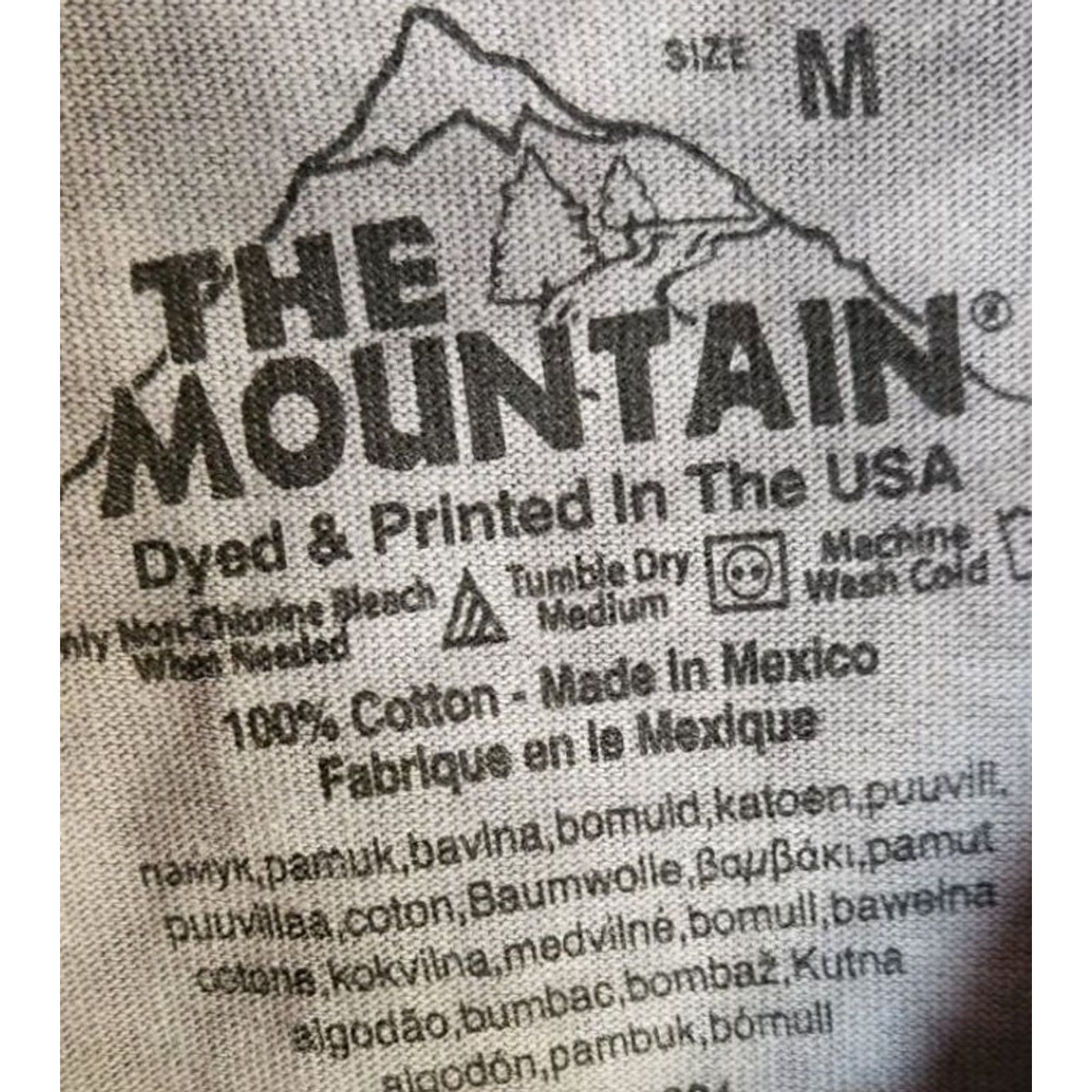 The Mountain The Mountain Deer 2015 T Shirt Men's M Medium Buck Tie Dye Gray New Graphic Tee Regular Fit Casual Shirt Mens Size US M / EU 48-50 / 2 - 7 Thumbnail